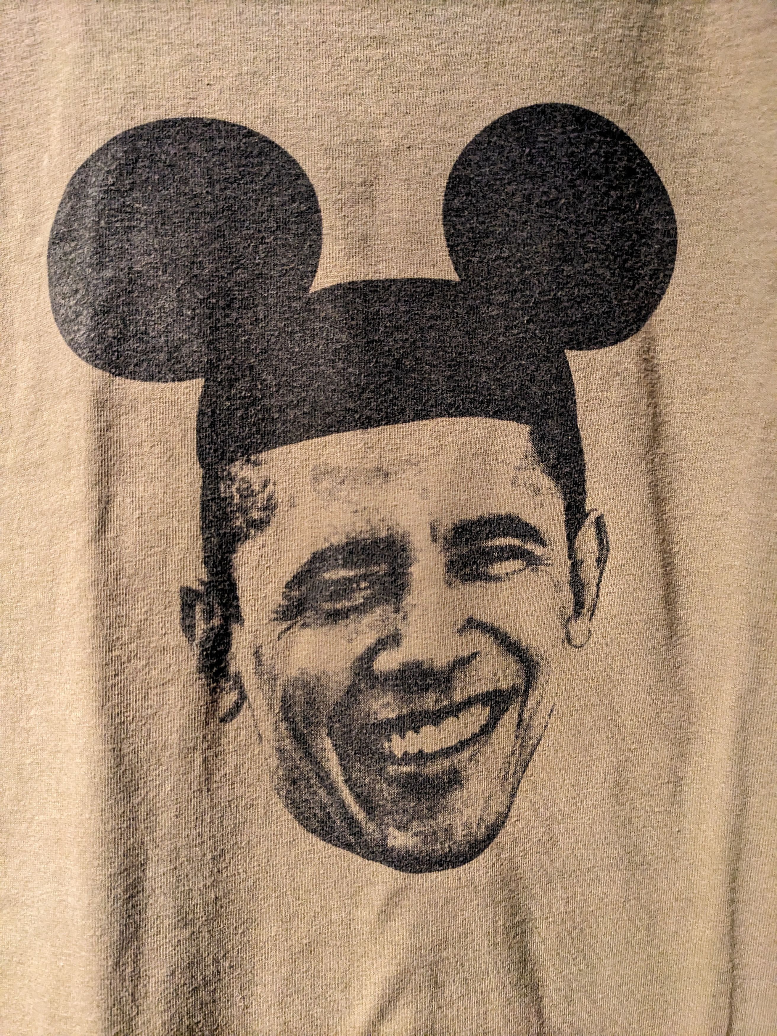 President's Vintage 2012 Barack Obama Disney World Mickey Mouse T-Shirt Size US XL / EU 56 / 4 - 2 Thumbnail