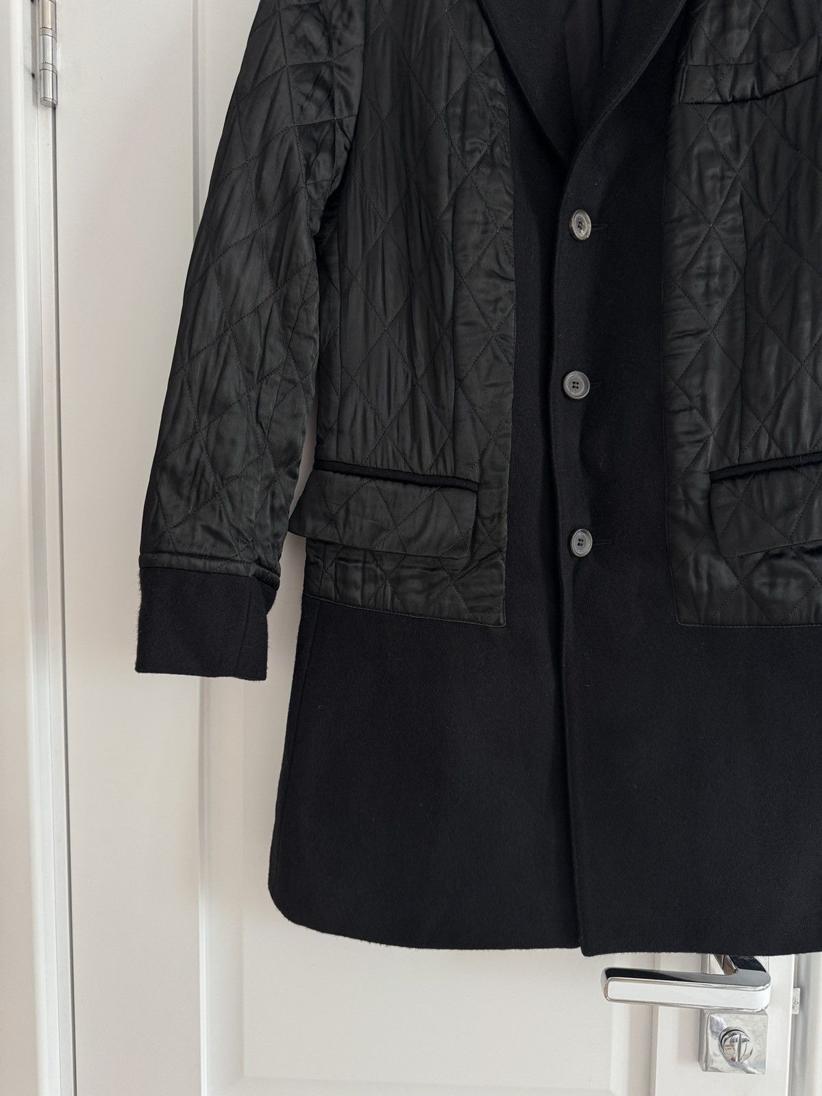 R13 R13 Reversed Design Classic Long Coat Jacket Size XS / US 0-2 / IT 36-38 - 4 Thumbnail