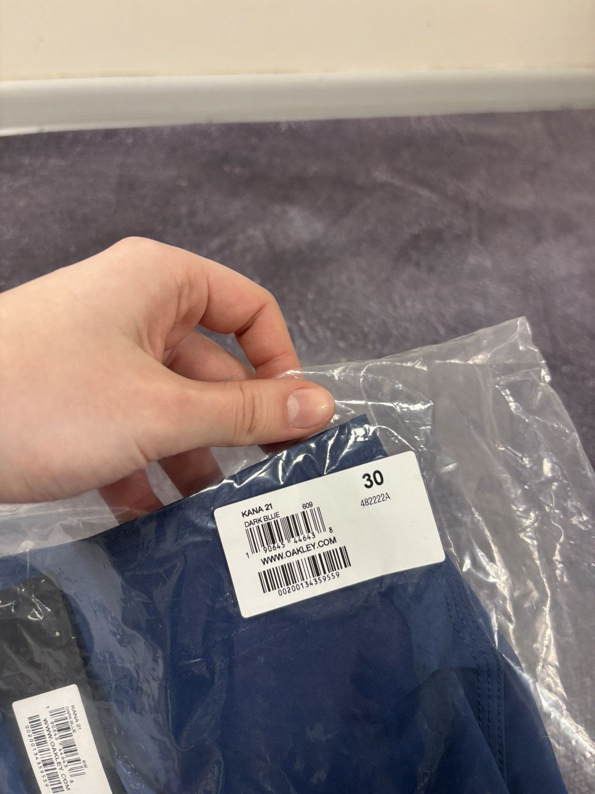 Oakley Oakley Kana 21 NWT Men’s Navy Blue Board Swim Shorts Size US 30 / EU 46 - 3 Thumbnail