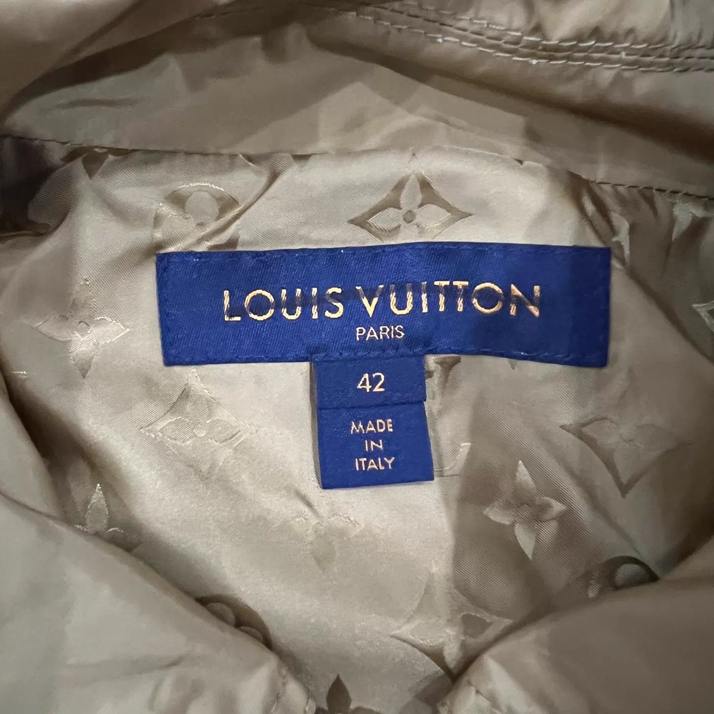 Louis Vuitton LV Monogram All Over Print Jacket 42 99 New Size M / US 6-8 / IT 42-44 - 5 Thumbnail