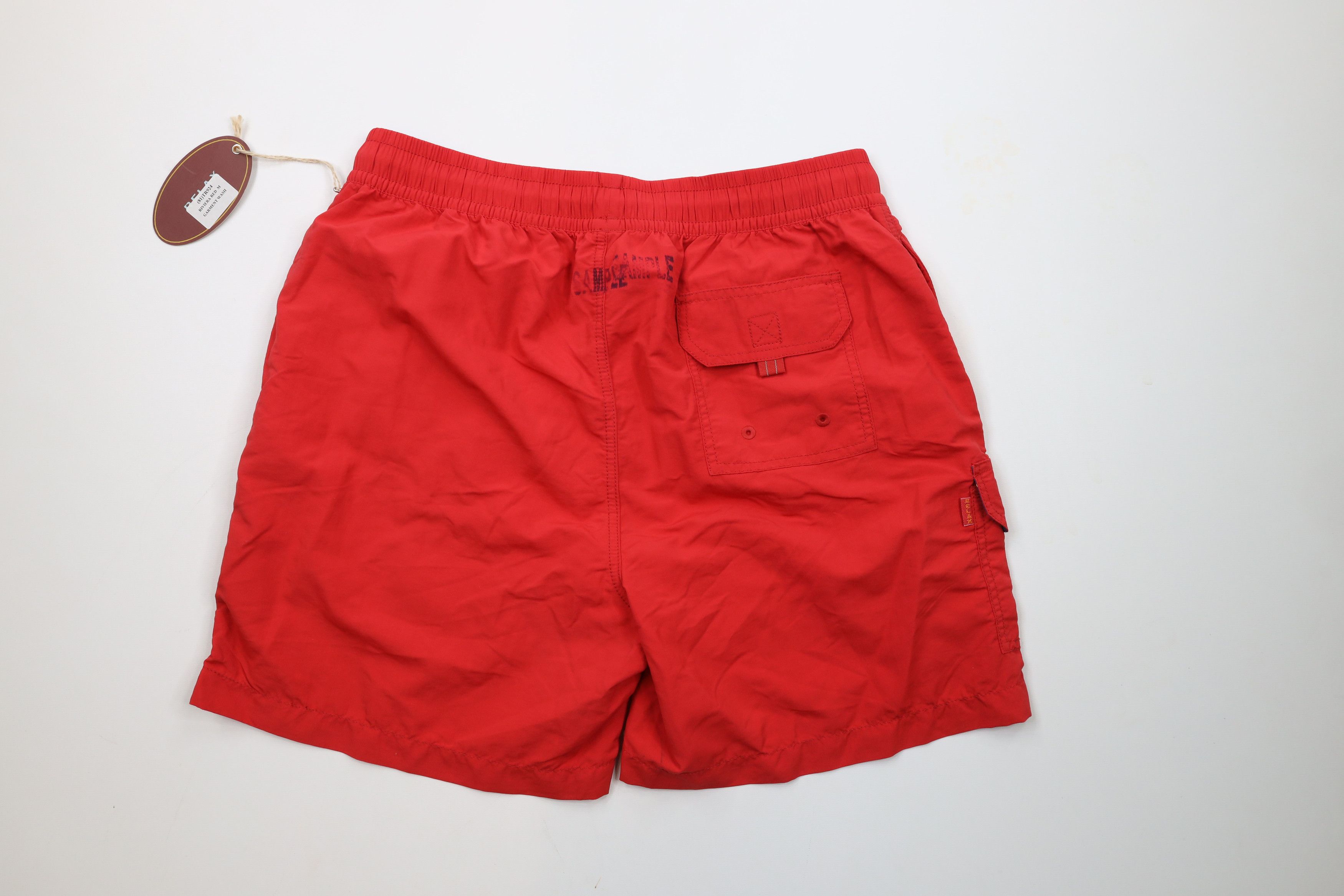 Tommy Bahama × Vintage New Sample Tommy Bahama Relax Lined Shorts Swim Trunks Red Size US 32 / EU 48 - 8 Thumbnail