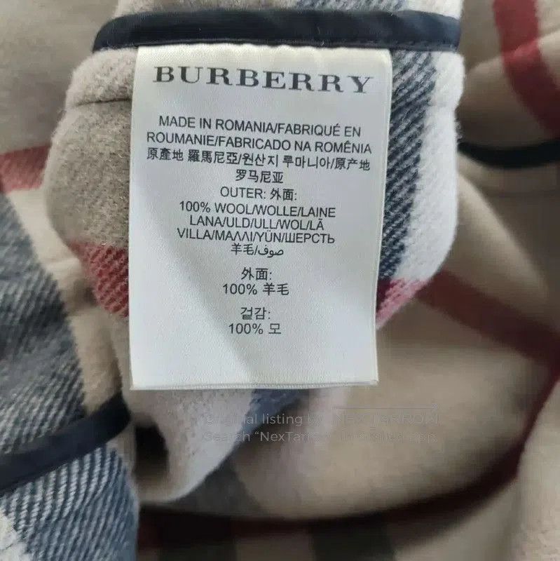 Burberry Burberry Women's Black Wool Duffle Coat. Size S / US 4 / IT 40 - 4 Thumbnail