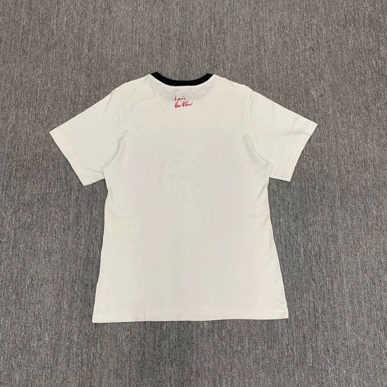 Louis Vuitton Louis Vuitton Tanabata Limited White Clock Short Sleeve Size US L / EU 52-54 / 3 - 2 Thumbnail