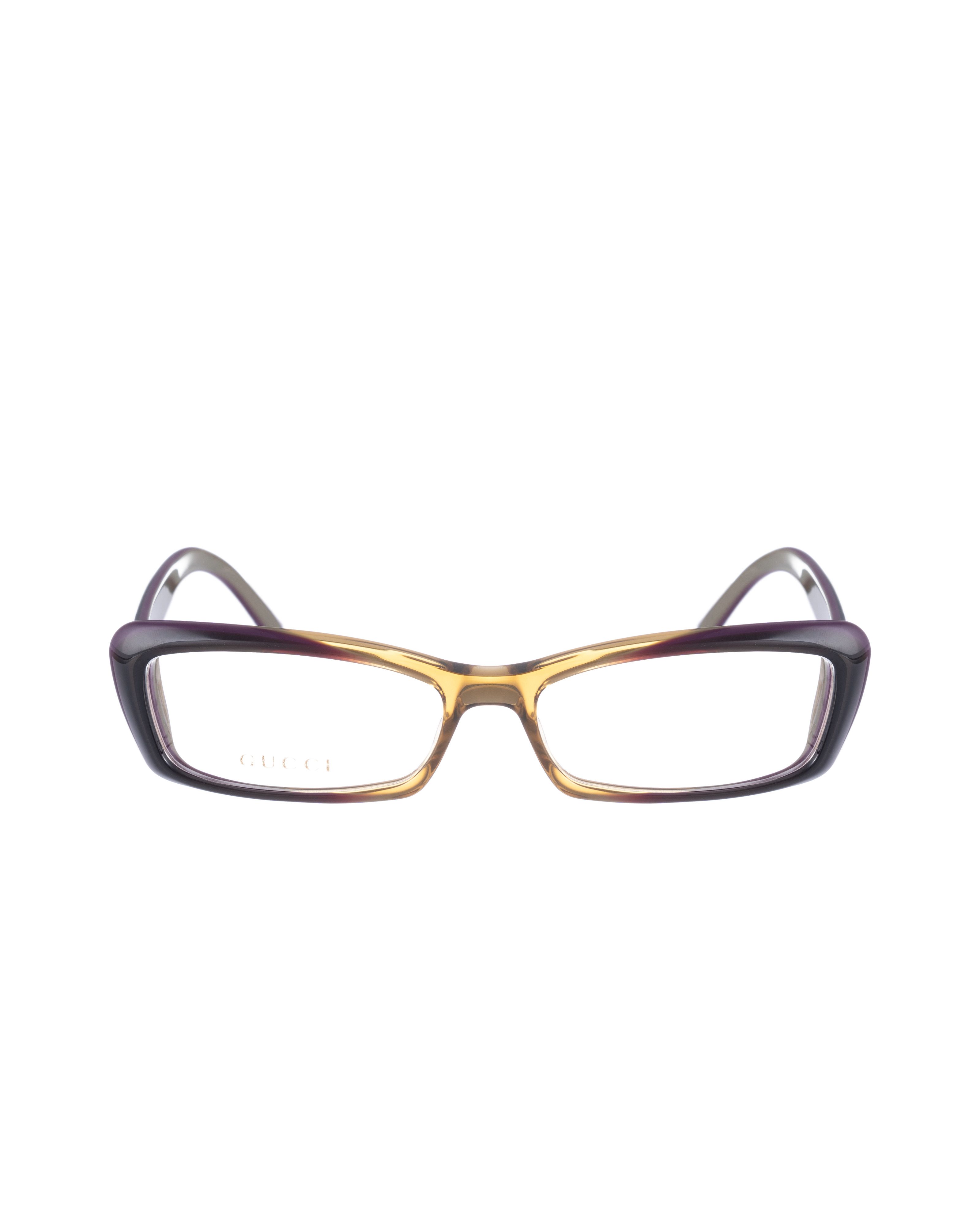 Gucci Gucci 00s Cat Eye Brown Glasses with Hearts Size ONE SIZE - 3 Thumbnail