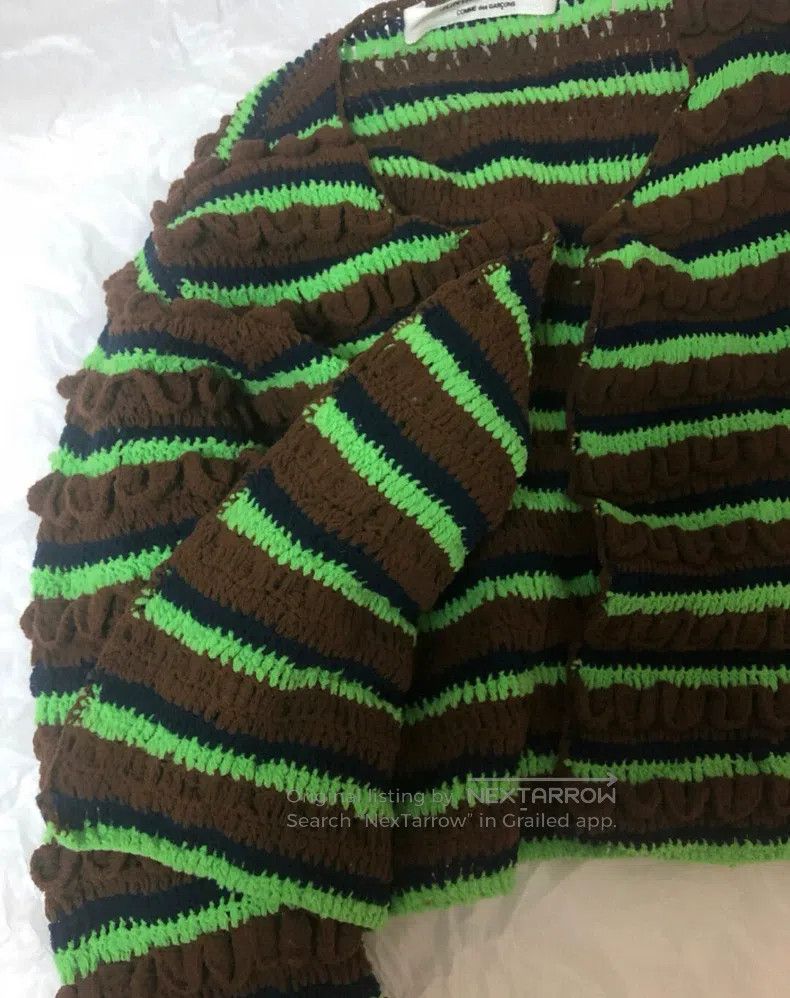 Junya Watanabe Junya Watanabe Knitted Cardigan Size S / US 4 / IT 40 - 3 Thumbnail