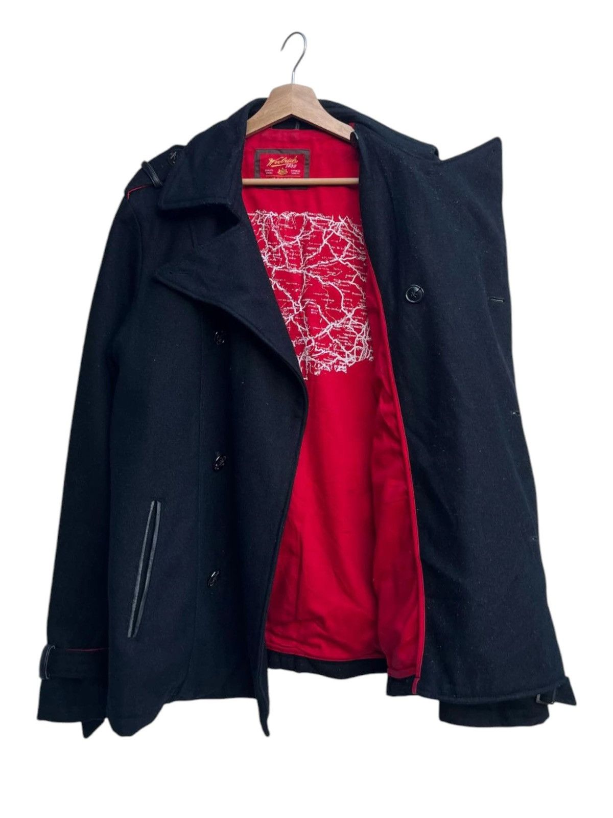Woolrich Woolen Mills Woolrich Double Breasted Pea Coat Size US L / EU 52-54 / 3 - 4 Thumbnail