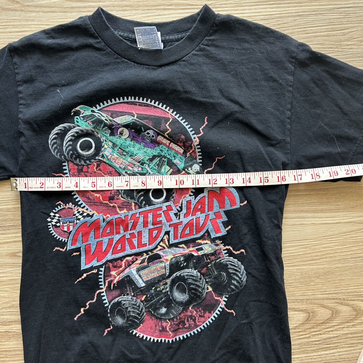 Vintage 2006 Monster Jam Monster Truck Tour Tee Black Size US S / EU 44-46 / 1 - 6 Thumbnail