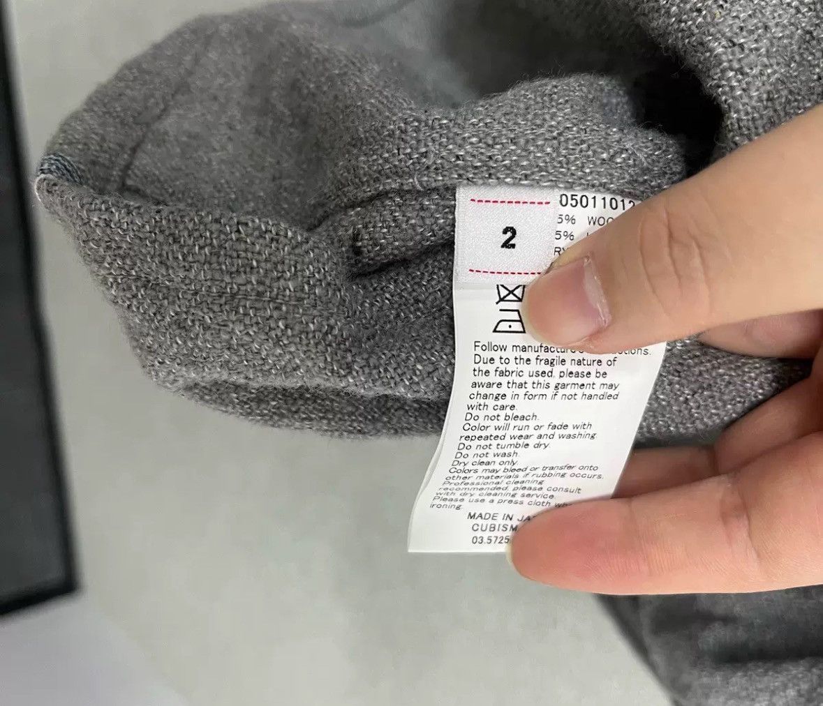 Visvim Visvim's new gray Cuban collar button up long sleeved shirt Size US M / EU 48-50 / 2 - 4 Thumbnail
