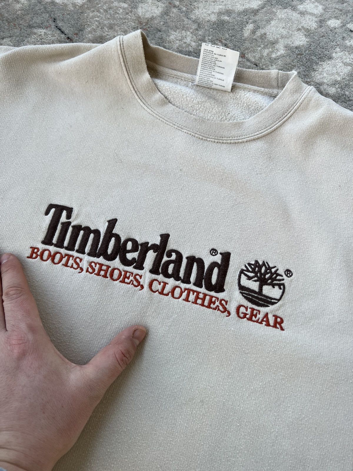 Timberland × Vintage Timberland Vintage Sweatshirt Size US M / EU 48-50 / 2 - 2 Thumbnail