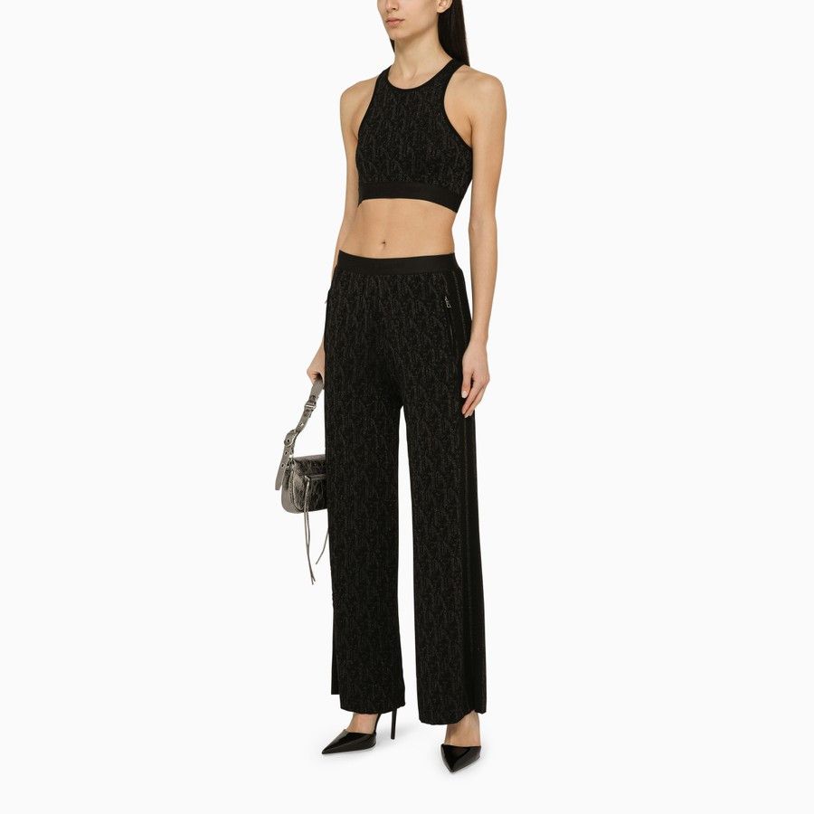 Palm Angels o1d2blof0924 Viscose Tops In Black Size M / US 6-8 / IT 42-44 - 2 Thumbnail