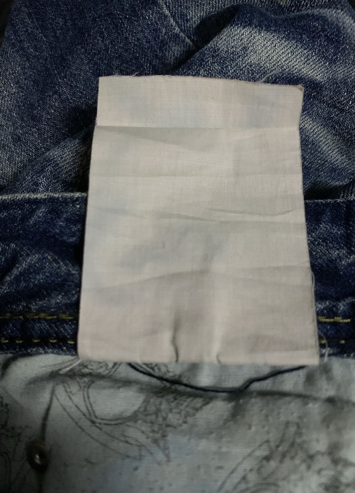Japanese Brand Very Rare Design Vintage Japanese Brand Trinity Jeans 2000s Size US 31 - 12 Thumbnail