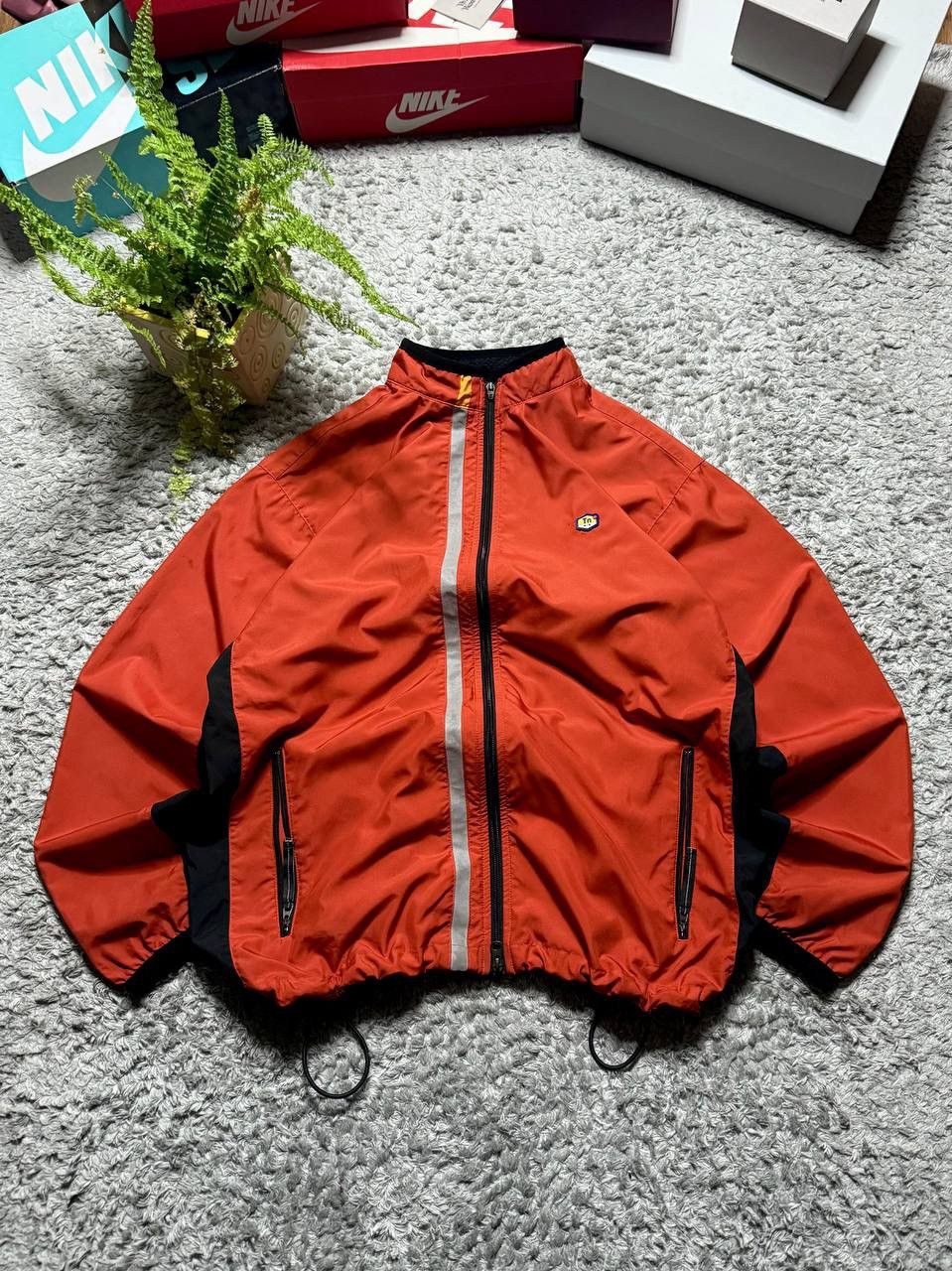 Nike 90s Nike TN Vintage Nylon Drill Light Jacket Rare Y2K Size US L / EU 52-54 / 3 - 2 Thumbnail