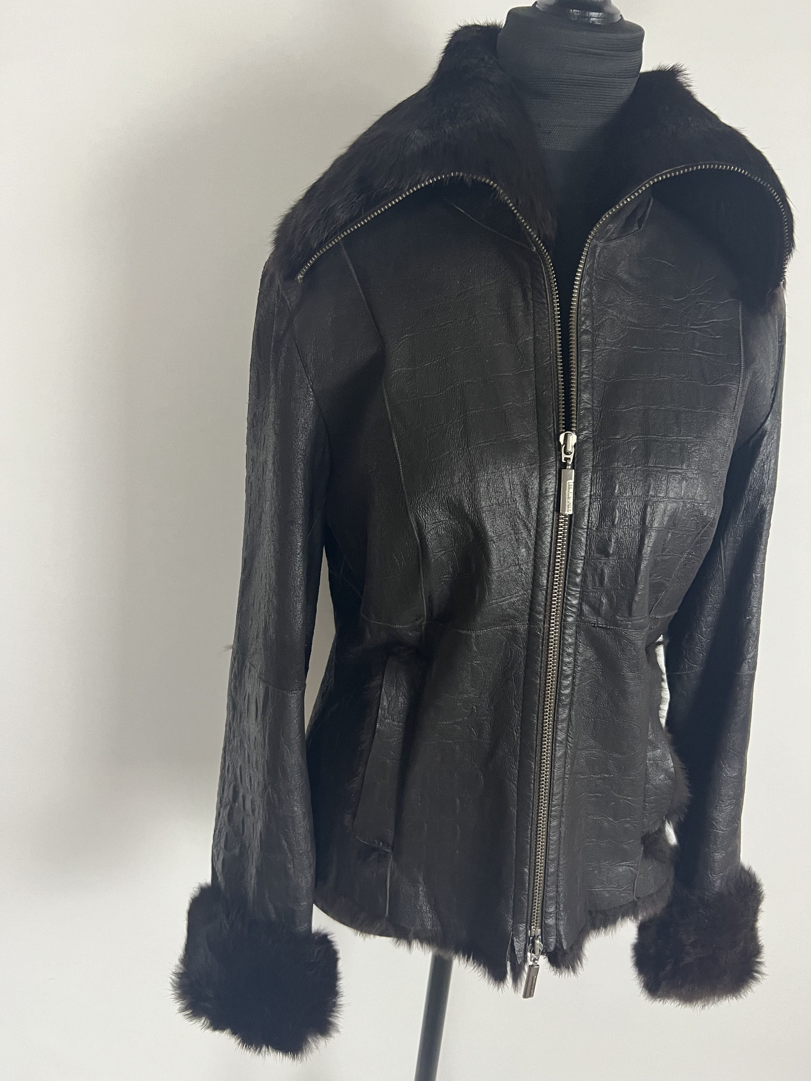 Carlo Colucci carlo colucci fur jacket leather size XS Size XS / US 0-2 / IT 36-38 - 8 Thumbnail