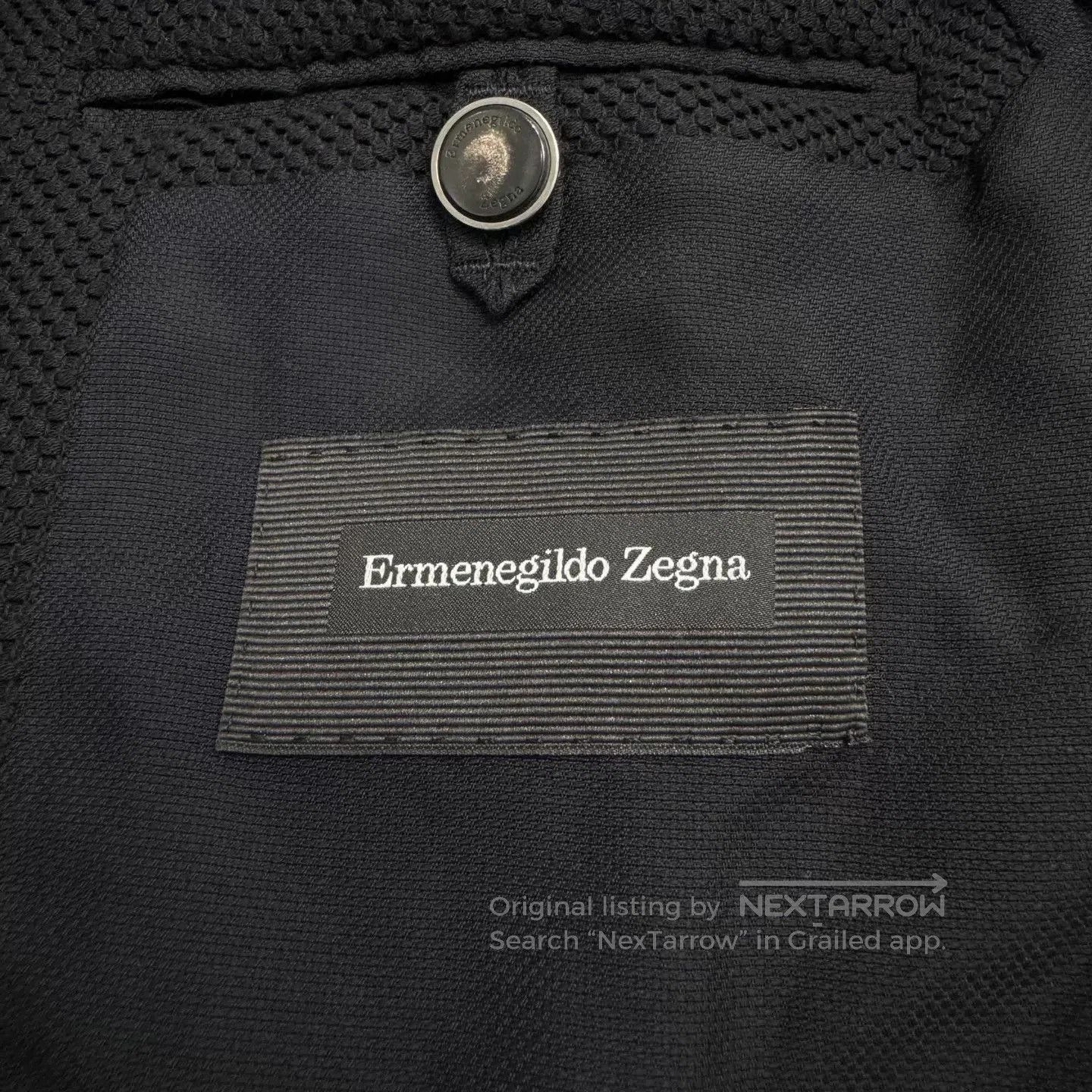 Ermenegildo Zegna Ermenegildo Zegna Hollow Out Suit Jacket. Size US M / EU 48-50 / 2 - 4 Thumbnail