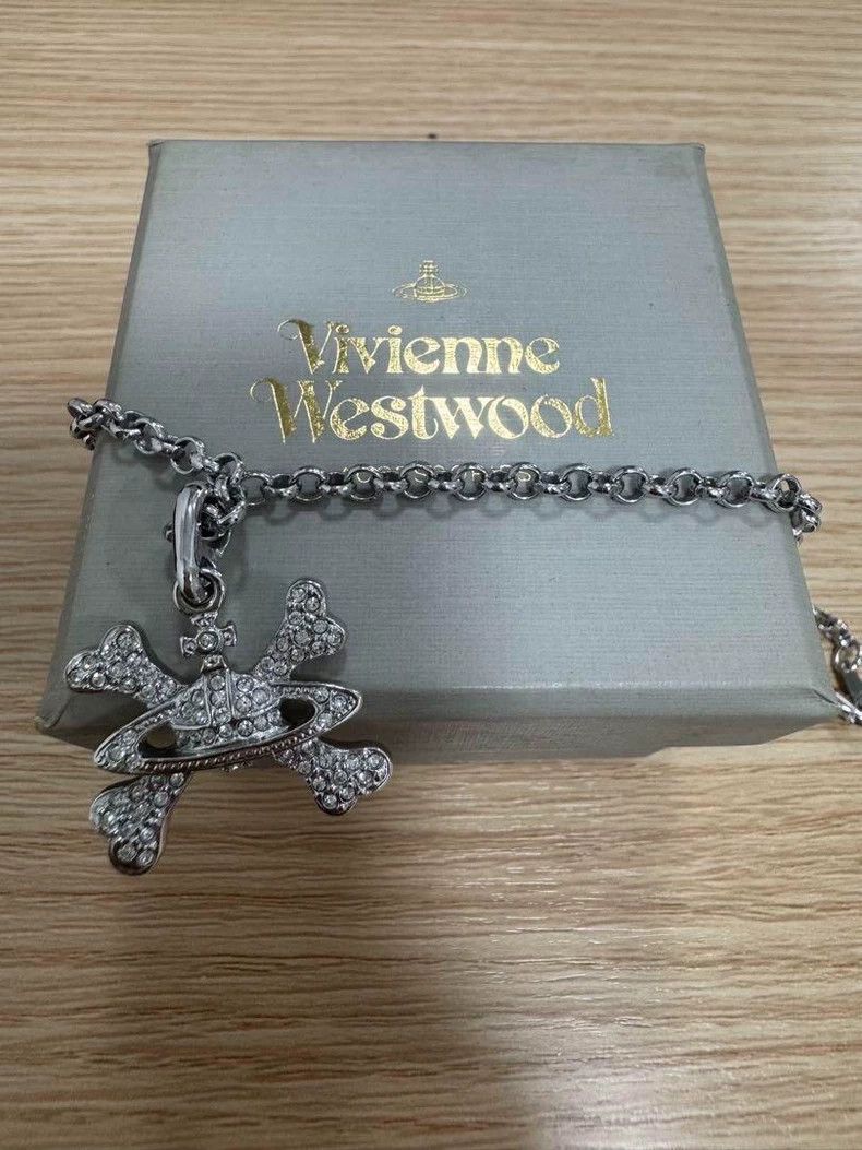 Vivienne Westwood Vivienne Westwood Early medieval skull Saturn full diamond Size ONE SIZE - 5 Thumbnail