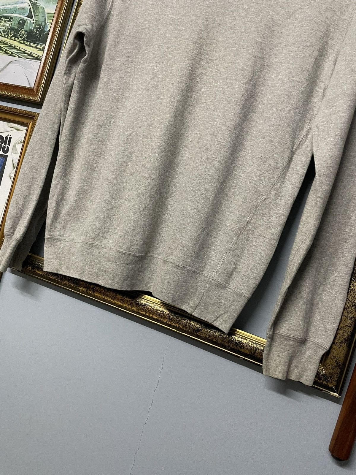 A.P.C. Vintage A.P.C Rue De Furus Paris Blank Distressed Hoodie Size US M / EU 48-50 / 2 - 8 Thumbnail