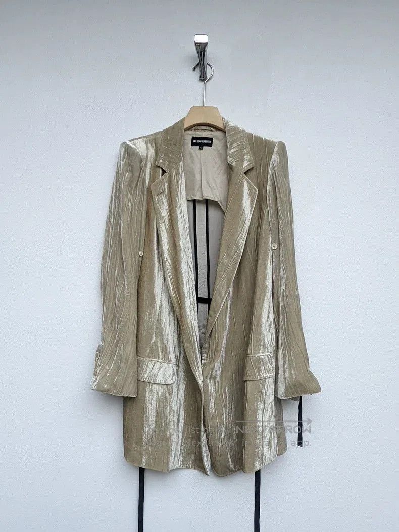 Ann Demeulemeester Ann Demeulemeester Velvet Coat. Size US M / EU 48-50 / 2 - 1 Thumbnail