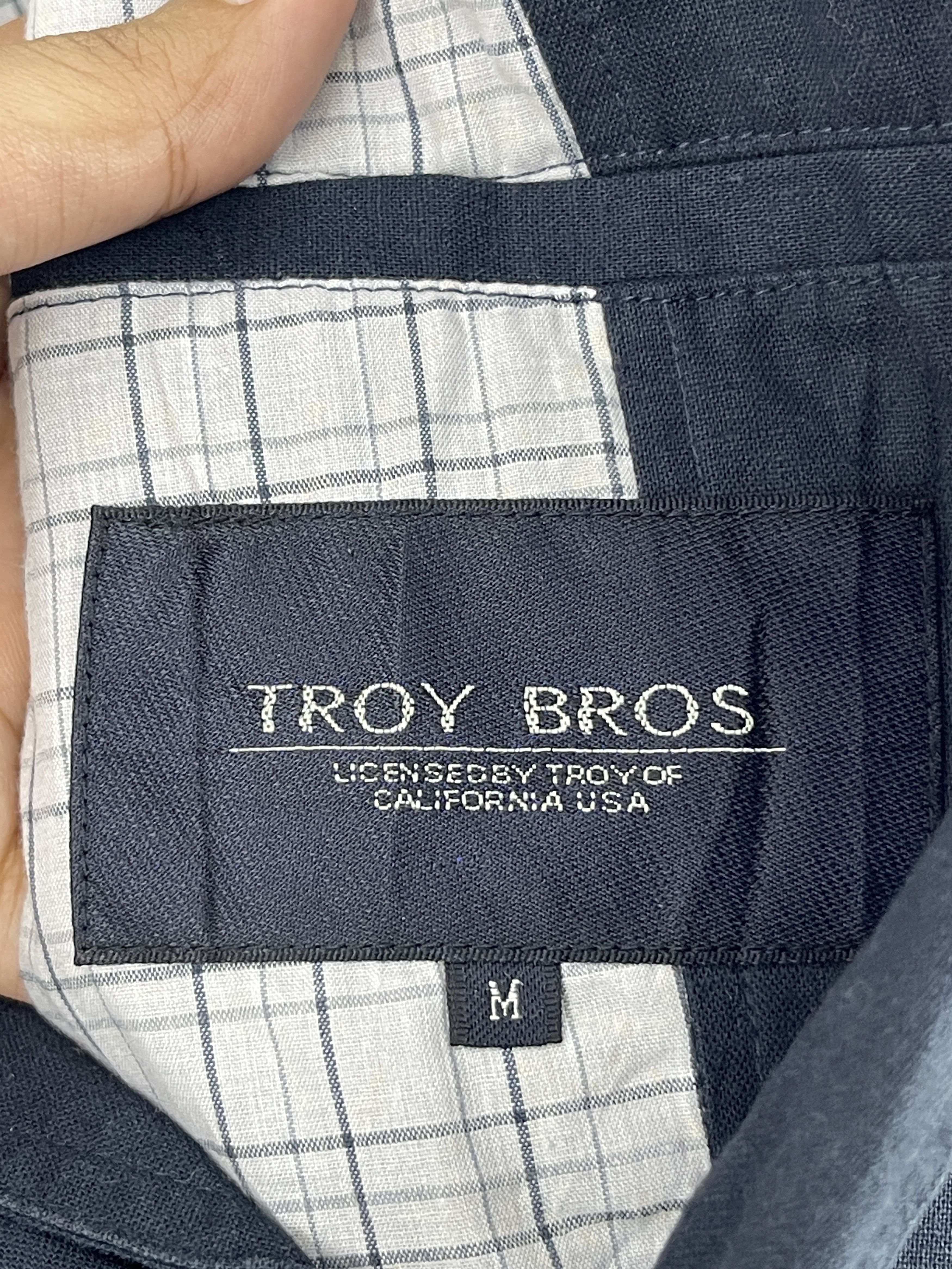 Other Vintage TROY BROS LICENSE BY TROY CALIFORNIA USA JA0097 Size US M / EU 48-50 / 2 - 6 Thumbnail