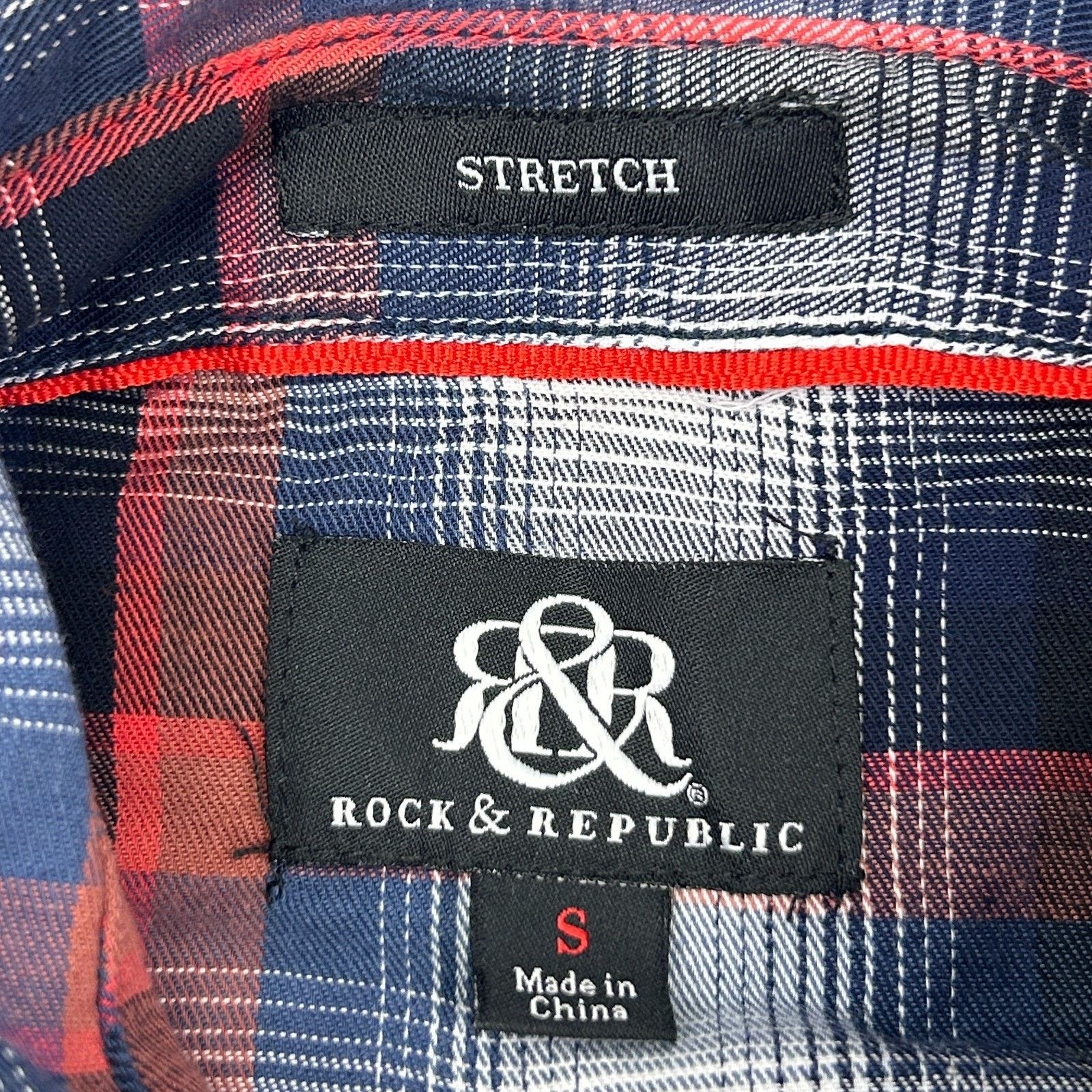 Rock & Republic Rock & Republic Button Front Shirt Roll Tab S Small Size US S / EU 44-46 / 1 - 5 Thumbnail