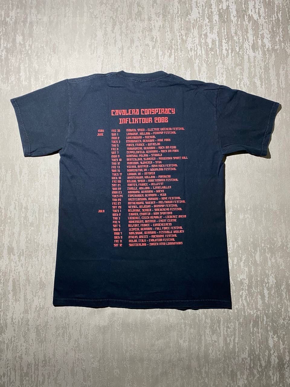Band Tees × Vintage Vintage 2008 Cavalera Conspiracy Tour T-Shirt Size US M / EU 48-50 / 2 - 9 Thumbnail