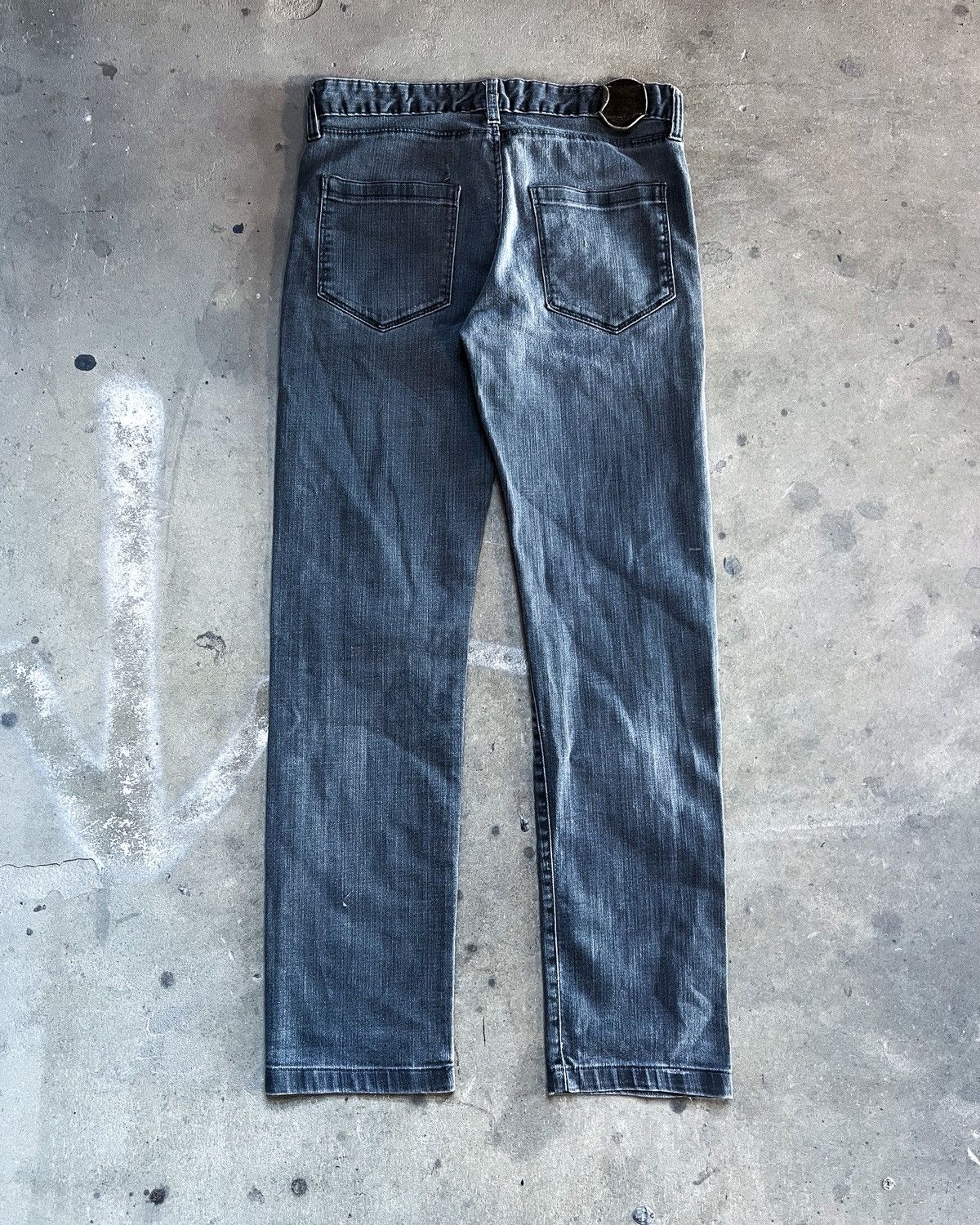 Raf Simons S/S11 WASHED GREY DENIM Size US 30 / EU 46 - 5 Thumbnail