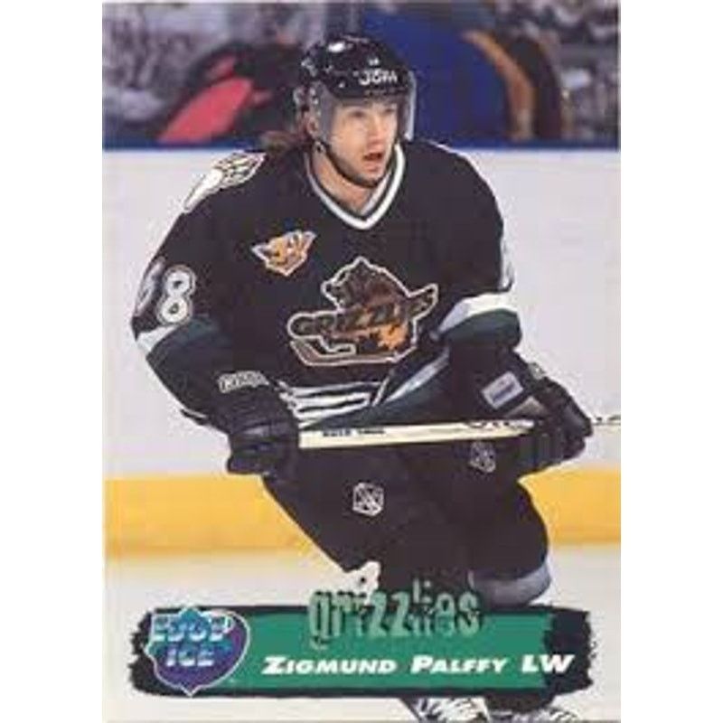 NHL × Starter Utah Grizzlies 90s jersey blk XL Salt Lake IHL hockey vtg Size US XL / EU 56 / 4 - 3 Thumbnail