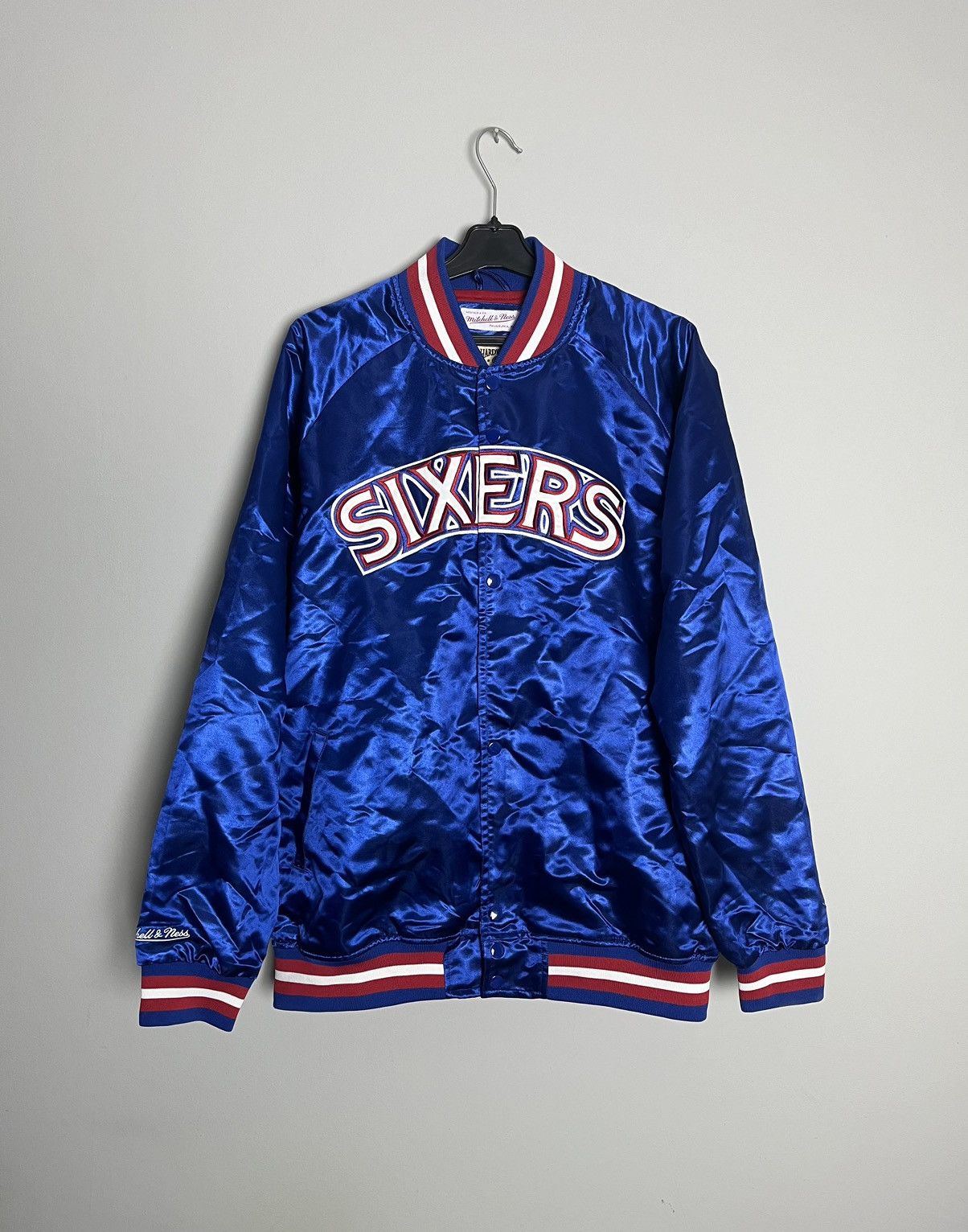 Mitchell ness NBA sixers jacket