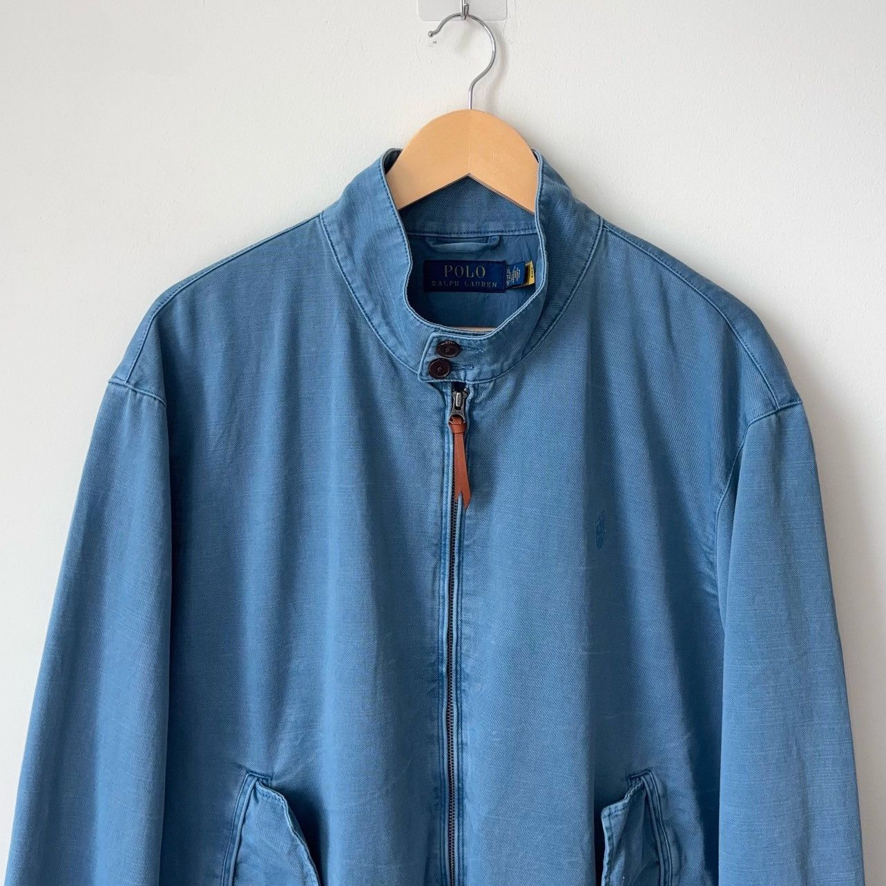 Polo Ralph Lauren Montauk Chino Jacket Garment Dyed Bomber Windbreaker Size US XL / EU 56 / 4 - 3 Thumbnail