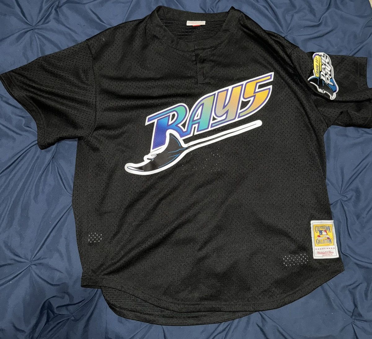 Mitchell & Ness × Vintage Mitchell & Ness 1998 MLB Tampa Bay Devil Rays Wade Boggs #12 Size US XXL / EU 58 / 5 - 1 Thumbnail