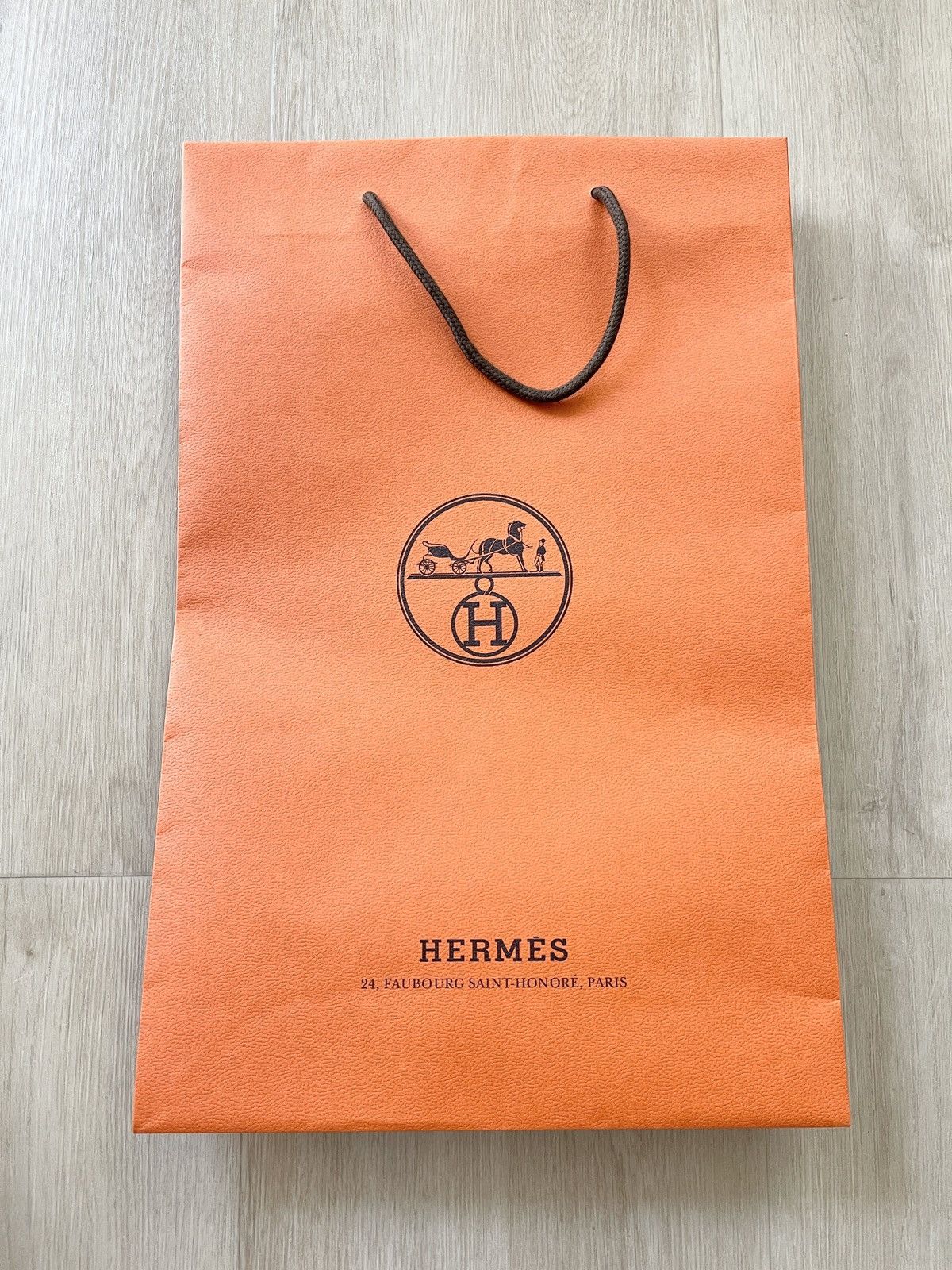 Hermes Authentic Hermes Orange Medium Shopping Bag Size ONE SIZE - 1 Thumbnail