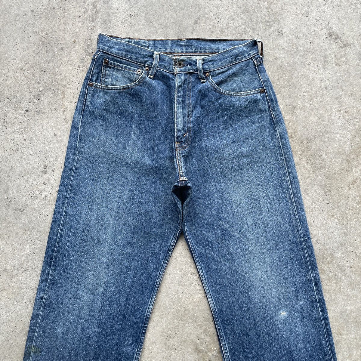 Levi's W30x32 Vintage Levis 504 Loose Jean Faded Denim Pants Baggy Size US 30 / EU 46 - 3 Thumbnail