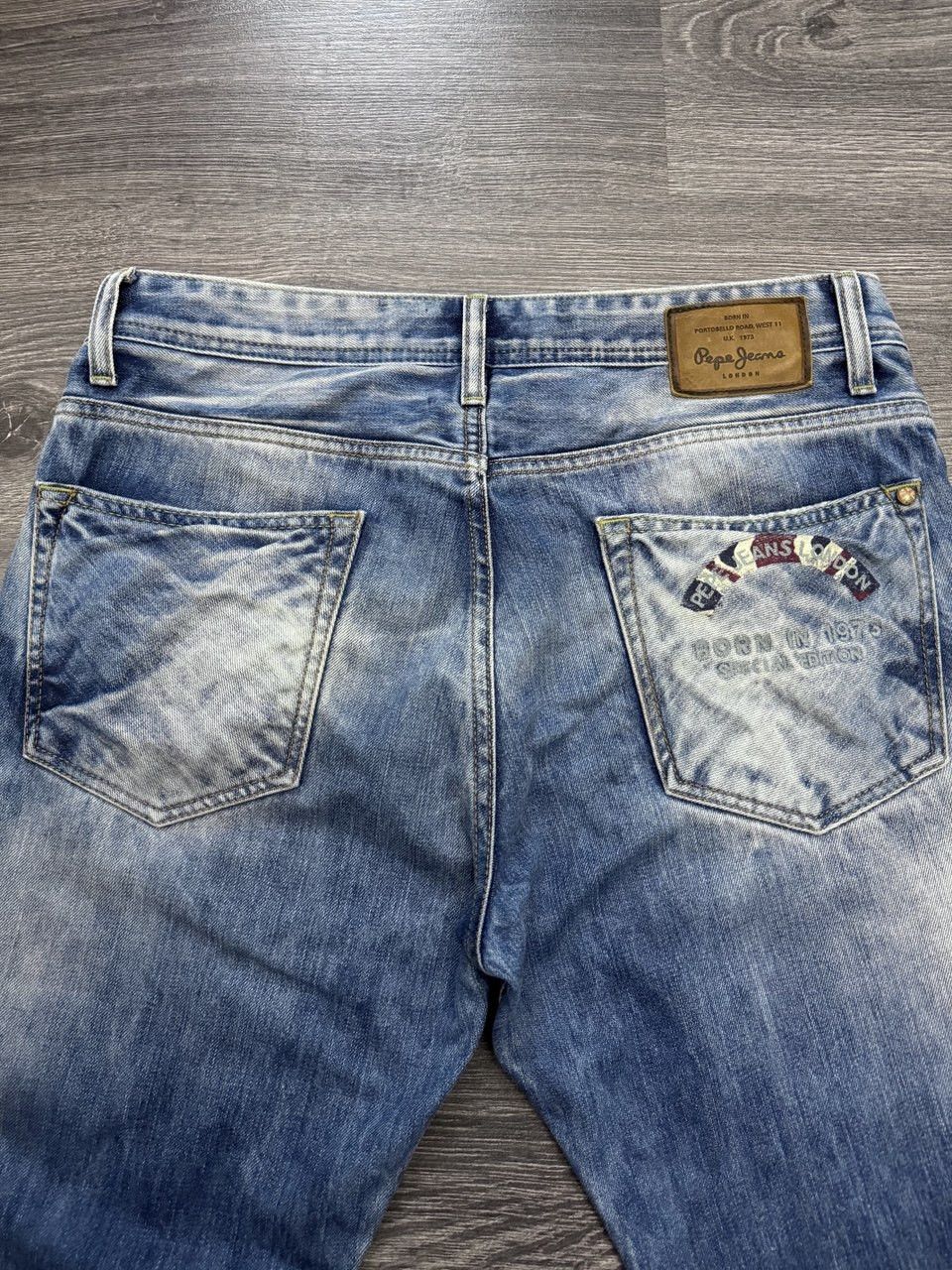 Pepe Jeans Pepe Jeans Men Edition Pant Blue Jeans Size US 33 - 3 Thumbnail