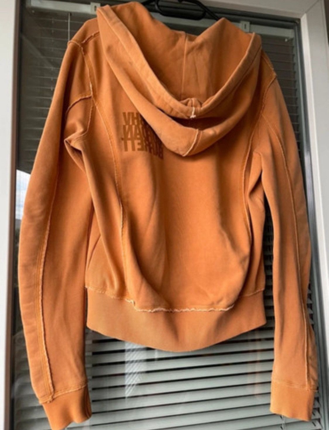 Misbhv MISBHV Orange Jordan Barrett Edition Zipped Hoodie Size US S / EU 44-46 / 1 - 2 Thumbnail