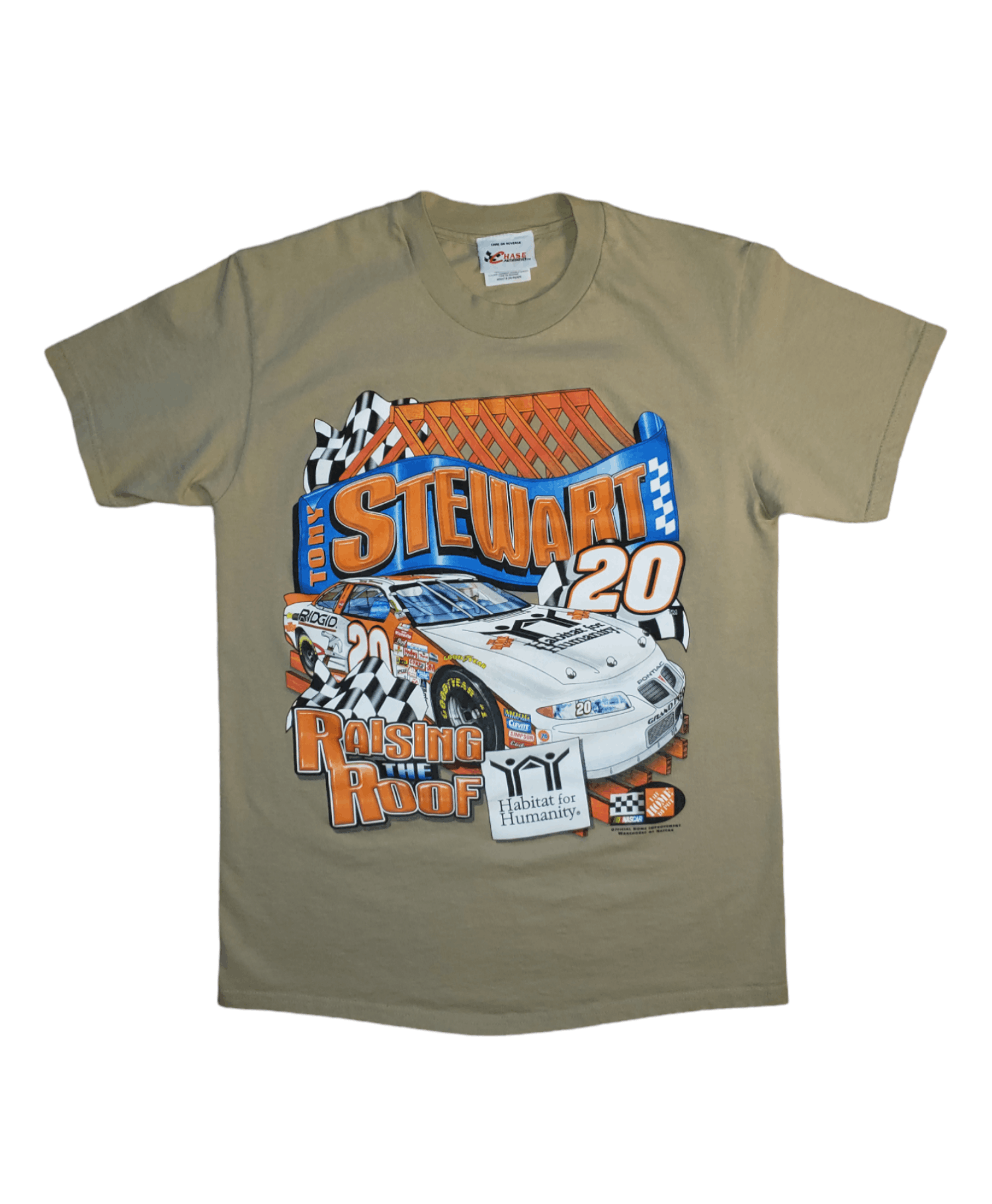 NASCAR × Vintage Vintage 1999 Tony Stewart Nascar Shirt Home Depot Size US M / EU 48-50 / 2 - 1 Thumbnail