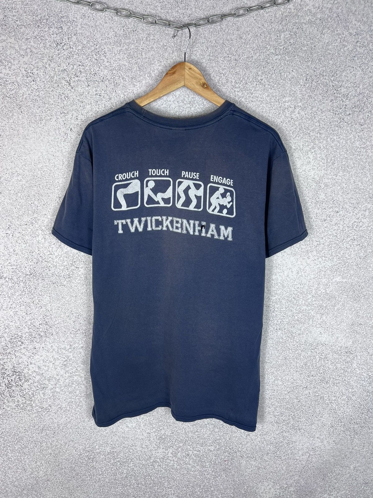Vintage Vintage Y2K Humor Sex Tee Rugby T-Shirt Size US XL / EU 56 / 4 - 1 Thumbnail