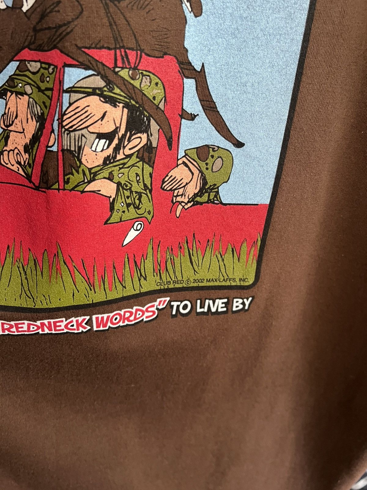 Alstyle 2002 Jeet Yet Redneck Words Random Funny Hunting Tee Size US XXL / EU 58 / 5 - 4 Thumbnail