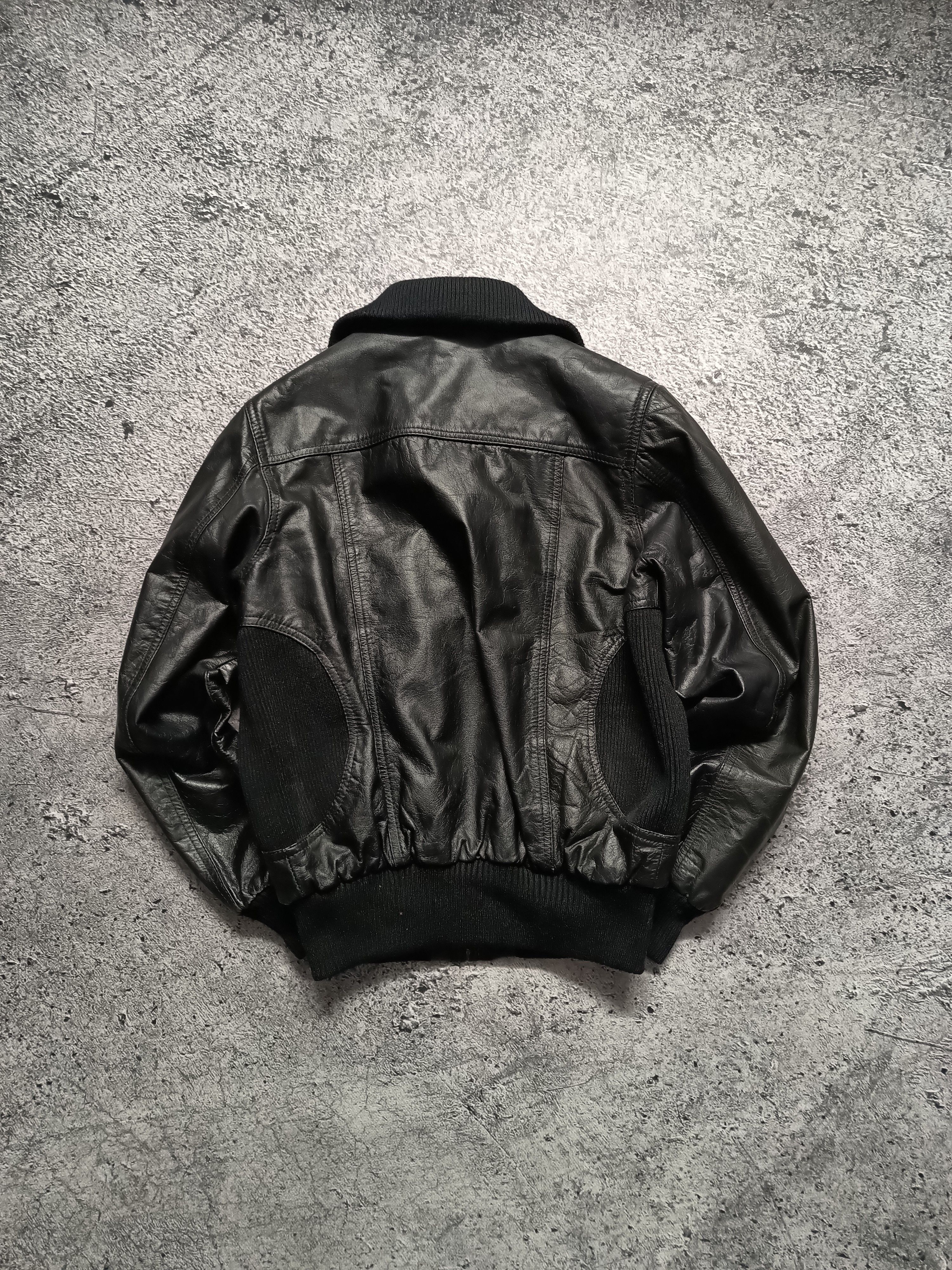 Vintage Vintage 90s Leather Jacket Premium Leather Acne Avirex Style Size US S / EU 44-46 / 1 - 9 Thumbnail