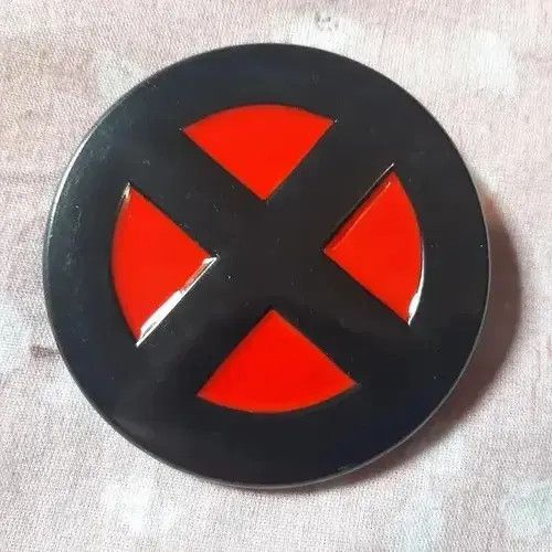 Other Red X belt buckle ( no belt ) Size ONE SIZE - 3 Thumbnail