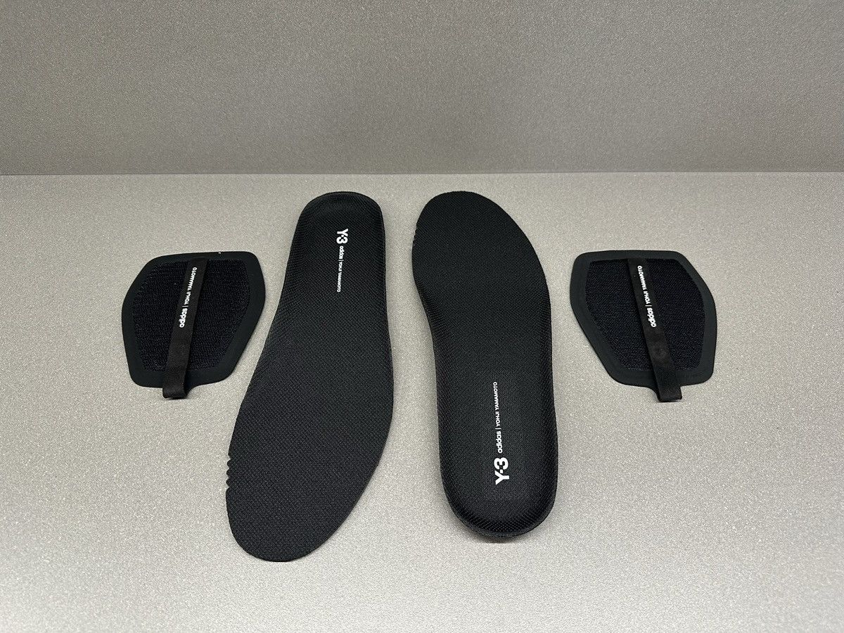 Adidas Adidas Y-3 Runner 4D IO Triple Black Size US 10.5 / EU 43-44 - 9 Thumbnail