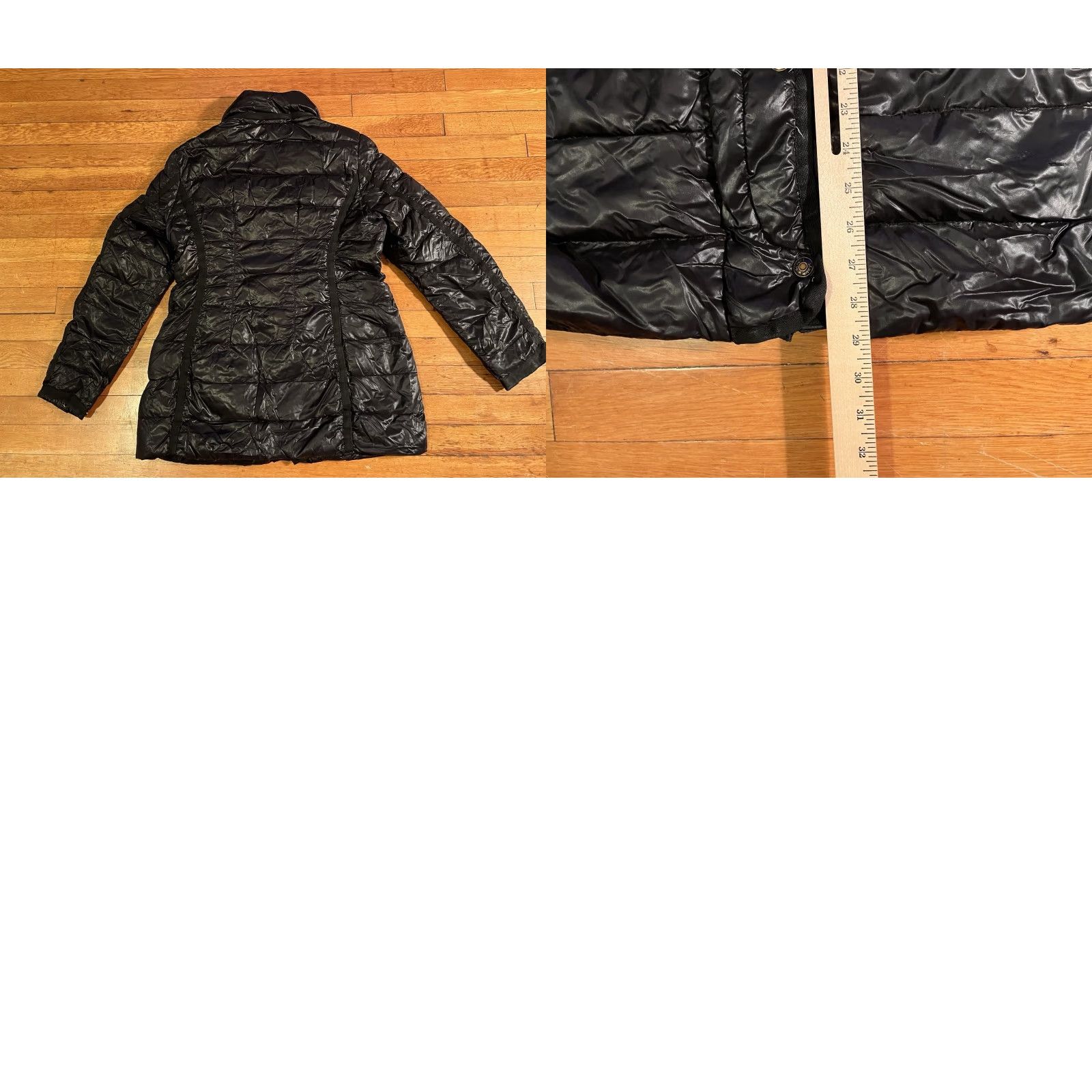 Schott VINTAGE SCHOTT Duck Down Puffer Jacket Women’s L Black Size L / US 10 / IT 46 - 9 Thumbnail