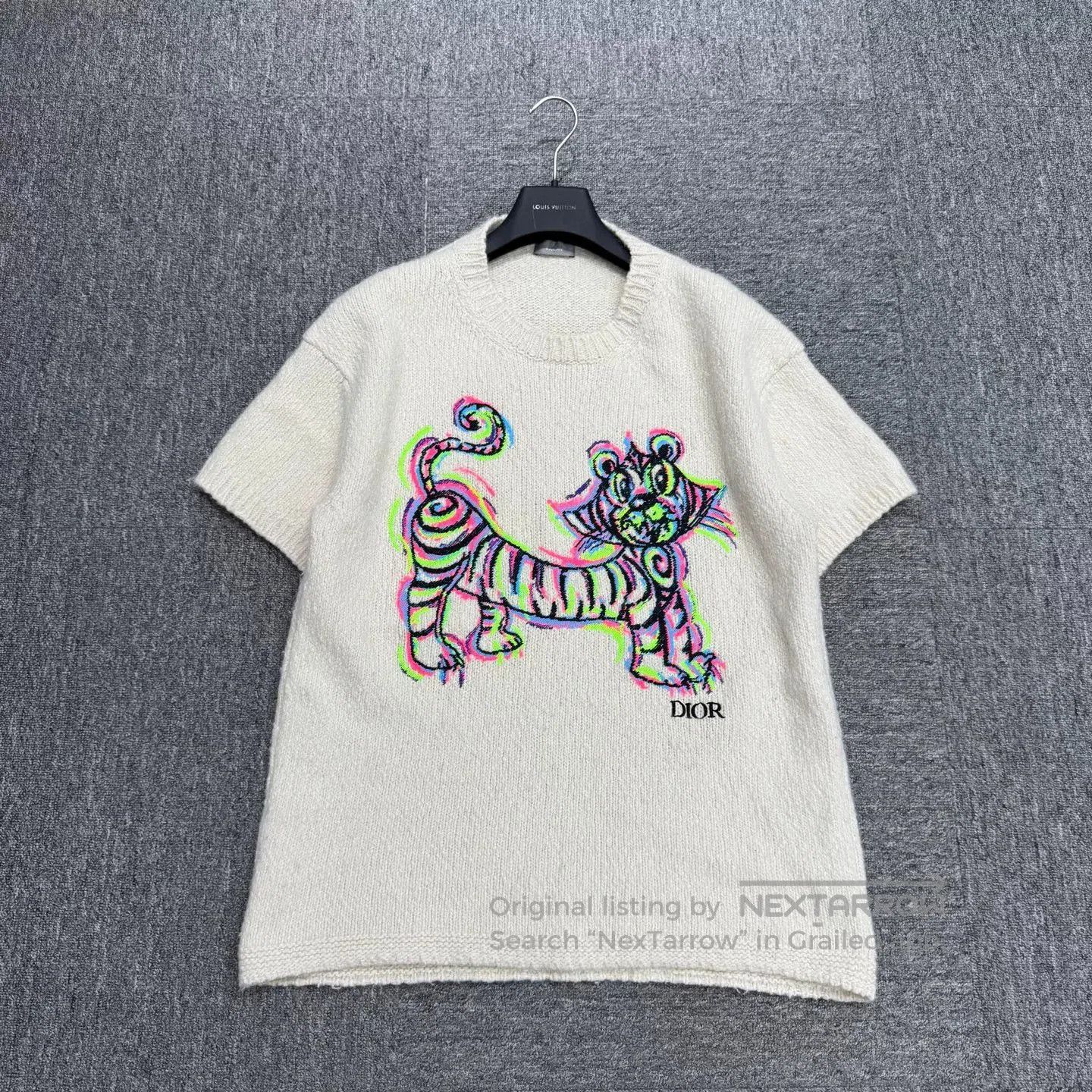 Dior Dior Embroidered Tiger Wool Sweater. Size US M / EU 48-50 / 2 - 1 Thumbnail