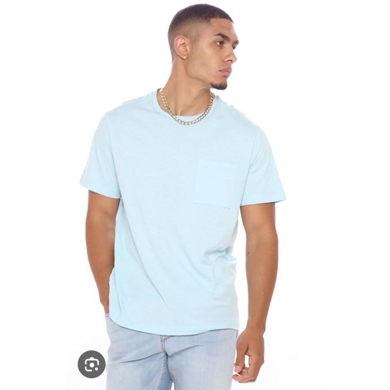 Other Nova Pocket Tee Size M Light Blue & White - Two Pack NWT Size US M / EU 48-50 / 2 - 1 Thumbnail