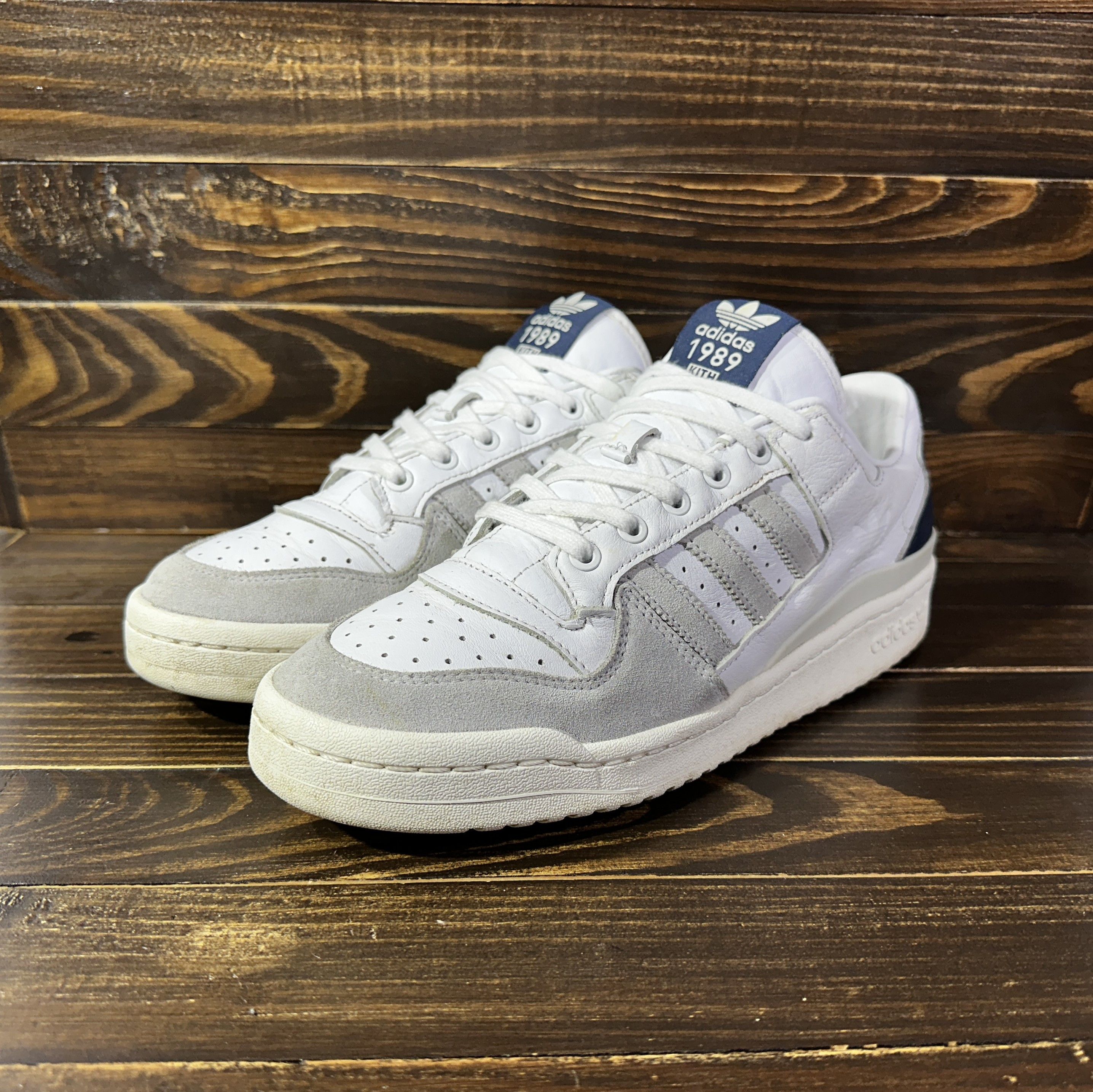 Adidas × Kith Kith x Adidas Forum Low 'Classics Program Navy' Sneakers Size US 9.5 / EU 42-43 - 6 Thumbnail
