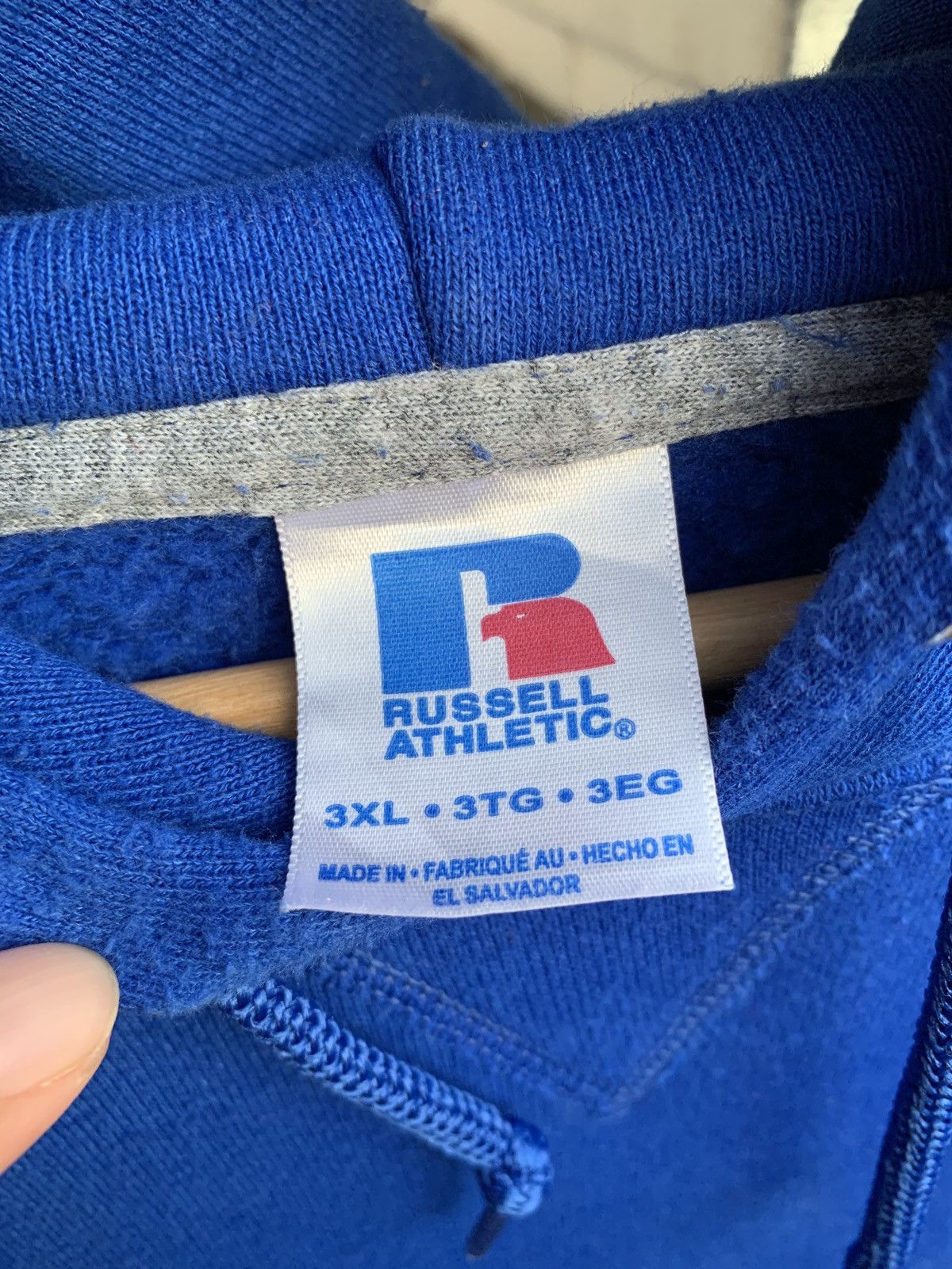 Russell Athletic VTG RUSSEL ATHLETIC x YOKOHAMA DENA BAYSTAR BASEBALL HOODIE Size US XXL / EU 58 / 5 - 3 Thumbnail