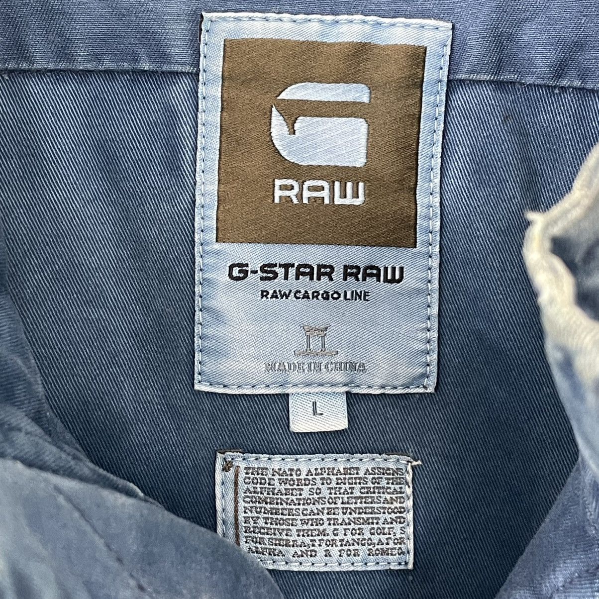 G-Star × Vintage Vintage Avantgarde G-Star Distressed G-Star RAW Sz L Size US L / EU 52-54 / 3 - 9 Thumbnail