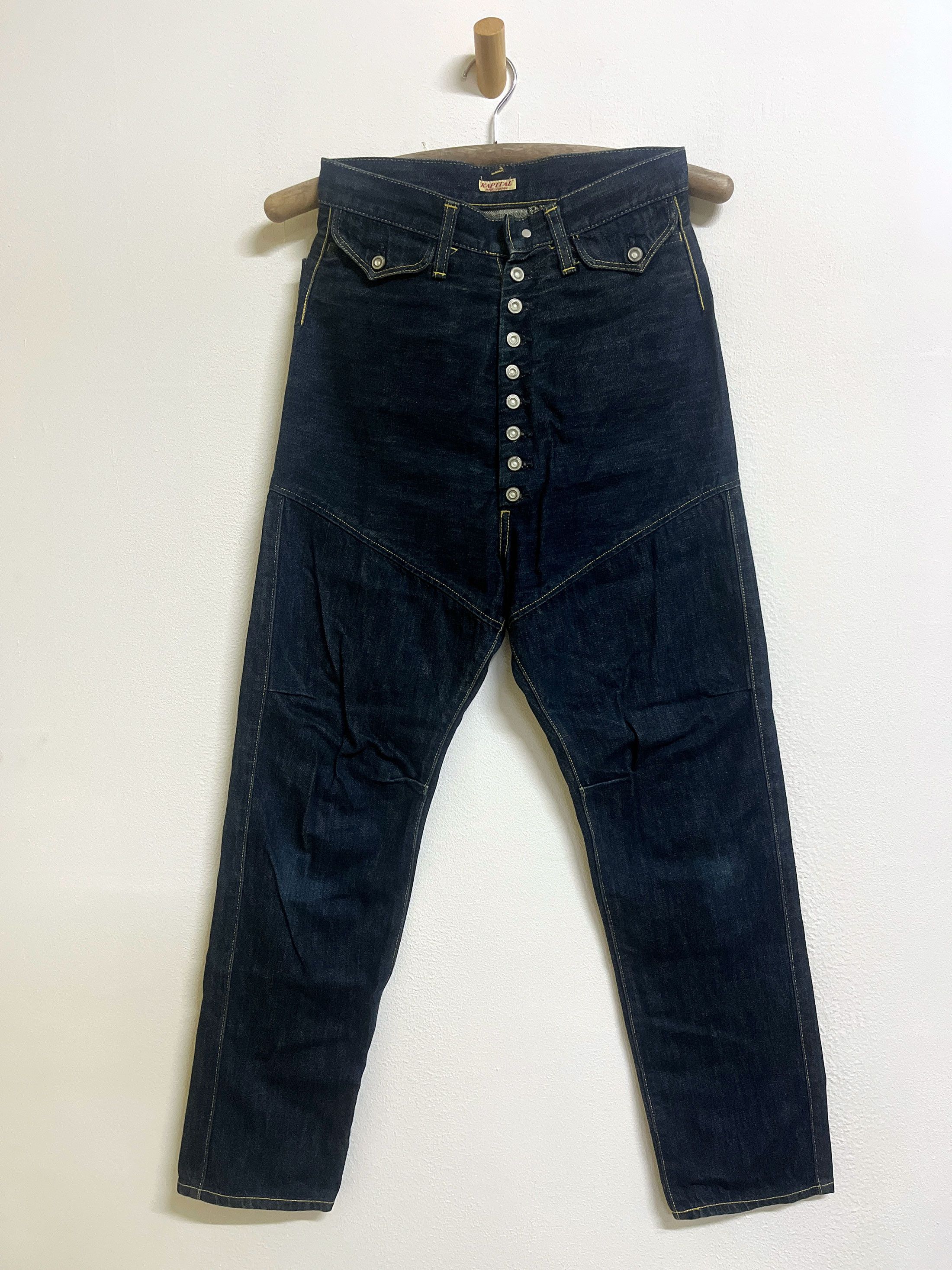 Kapital Kapital High Rise Button Fly Jeans Size US 28 / EU 44 - 1 Thumbnail