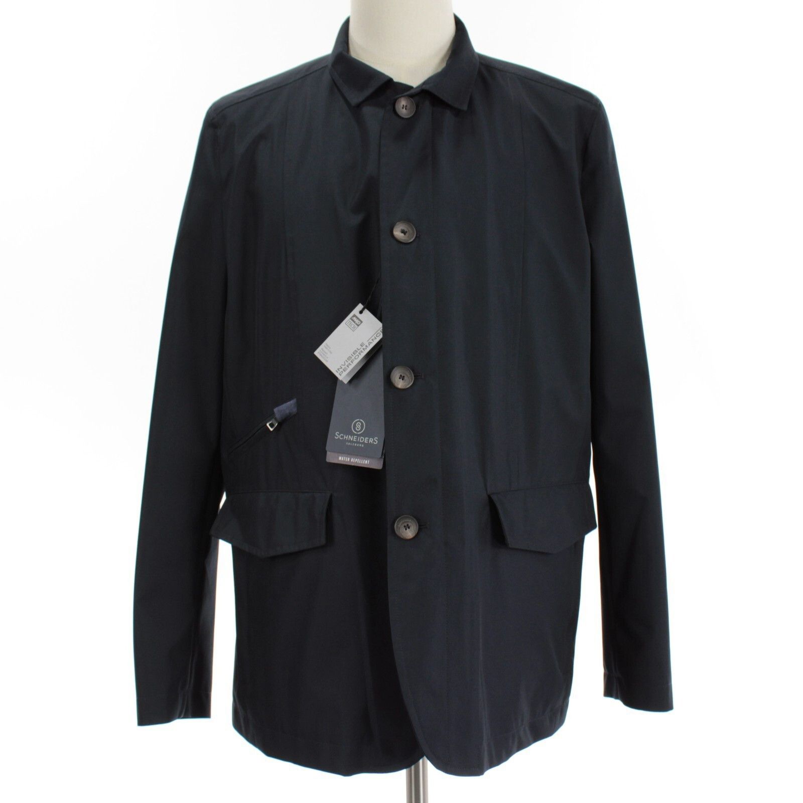 Other Schneiders Coat Size XL US In Blue Polyester Size US XL / EU 56 / 4 - 1 Thumbnail