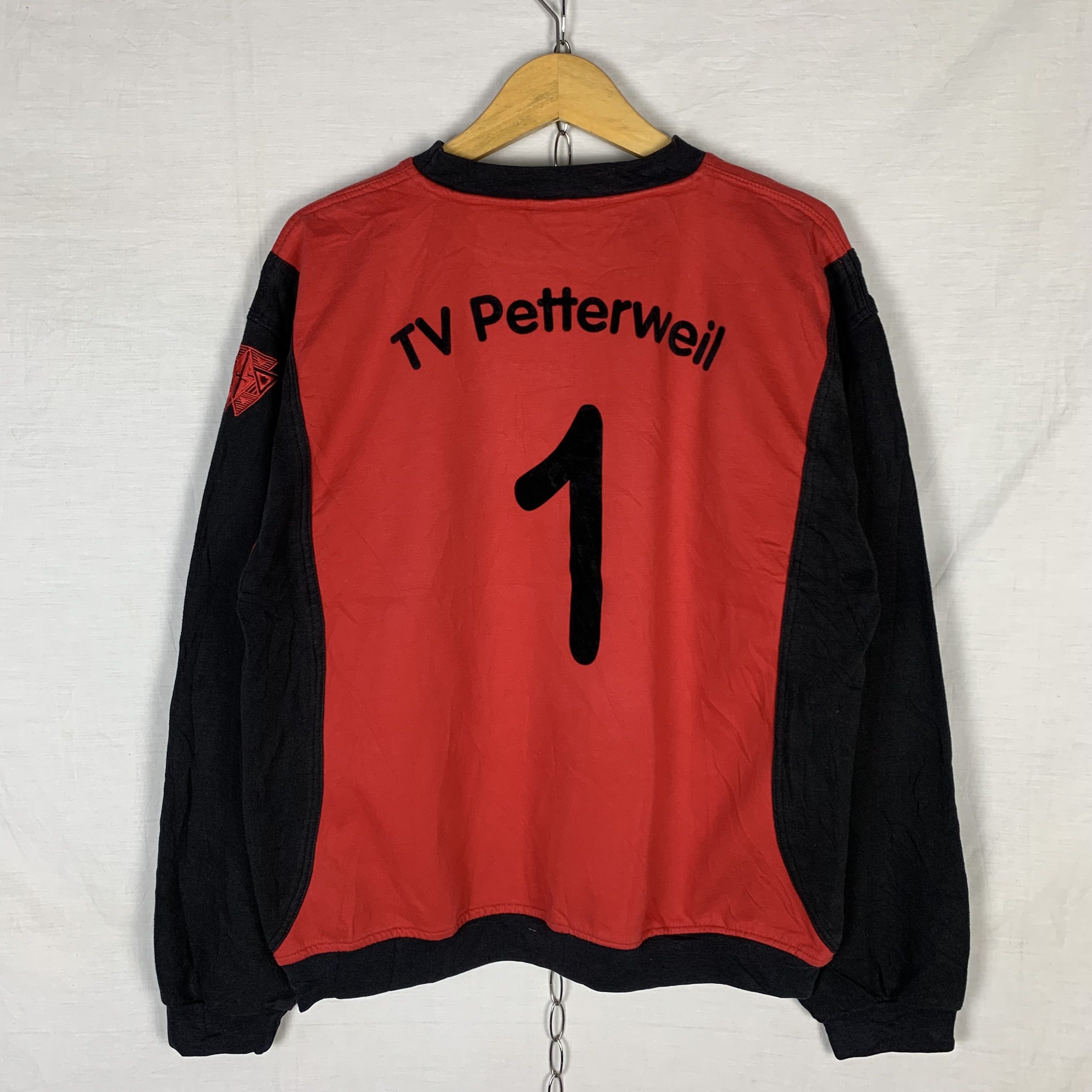 Vintage Vintage Handball TV Petterweil Con-Sport Sweatshirt Crewneck Size US L / EU 52-54 / 3 - 2 Thumbnail