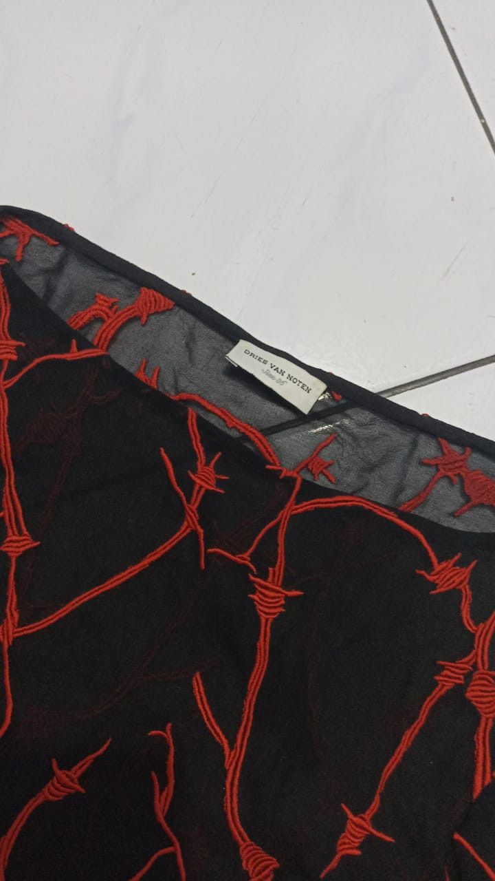 Designer × Dries Van Noten Dries Van Noten Mesh Vintage Size M / US 6-8 / IT 42-44 - 3 Thumbnail