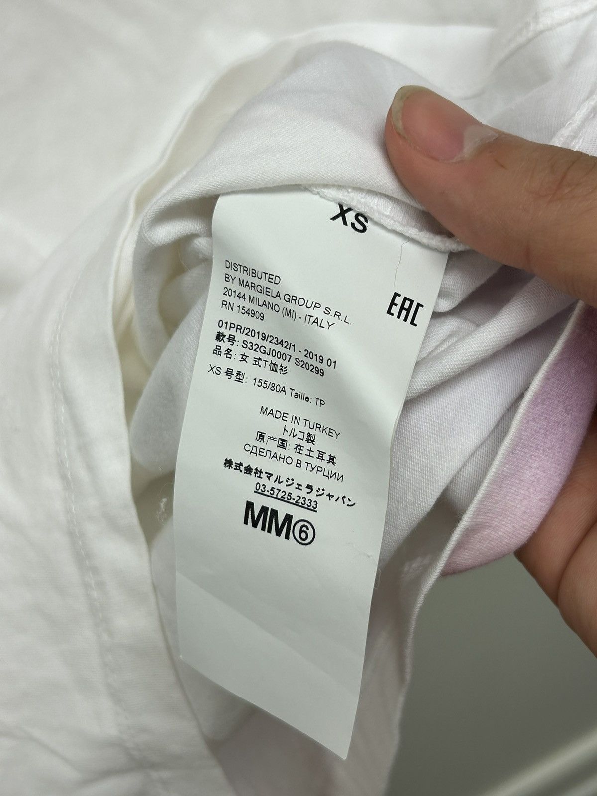 Maison Margiela SS19 AIDS graffiti charity shirt Size US XS / EU 42 / 0 - 5 Thumbnail